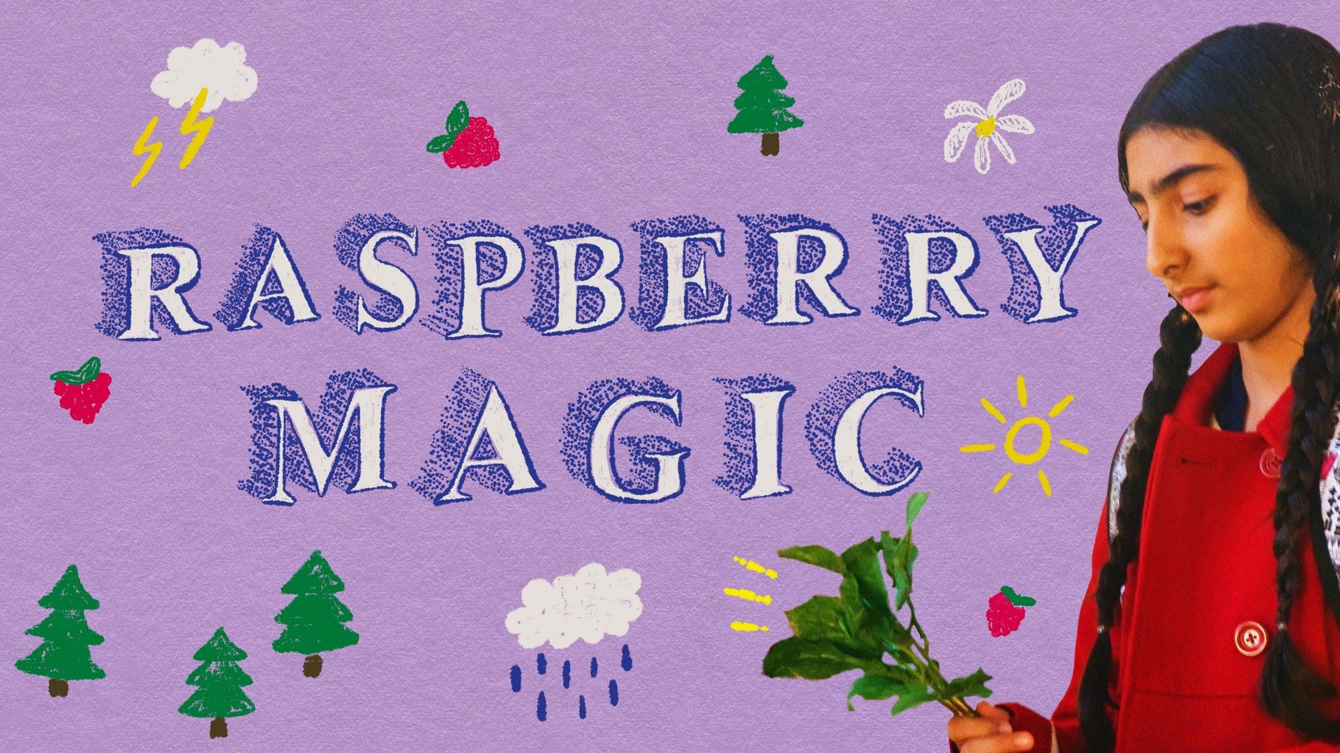 Raspberry Magic background
