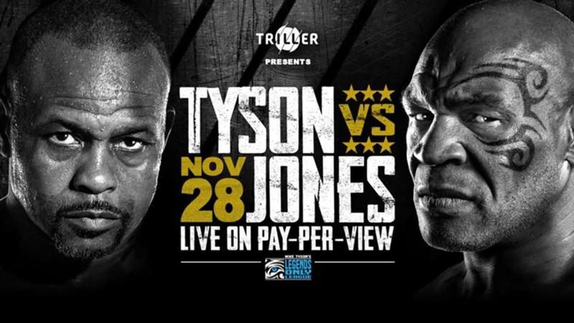 Mike Tyson vs Roy Jones Jr. background