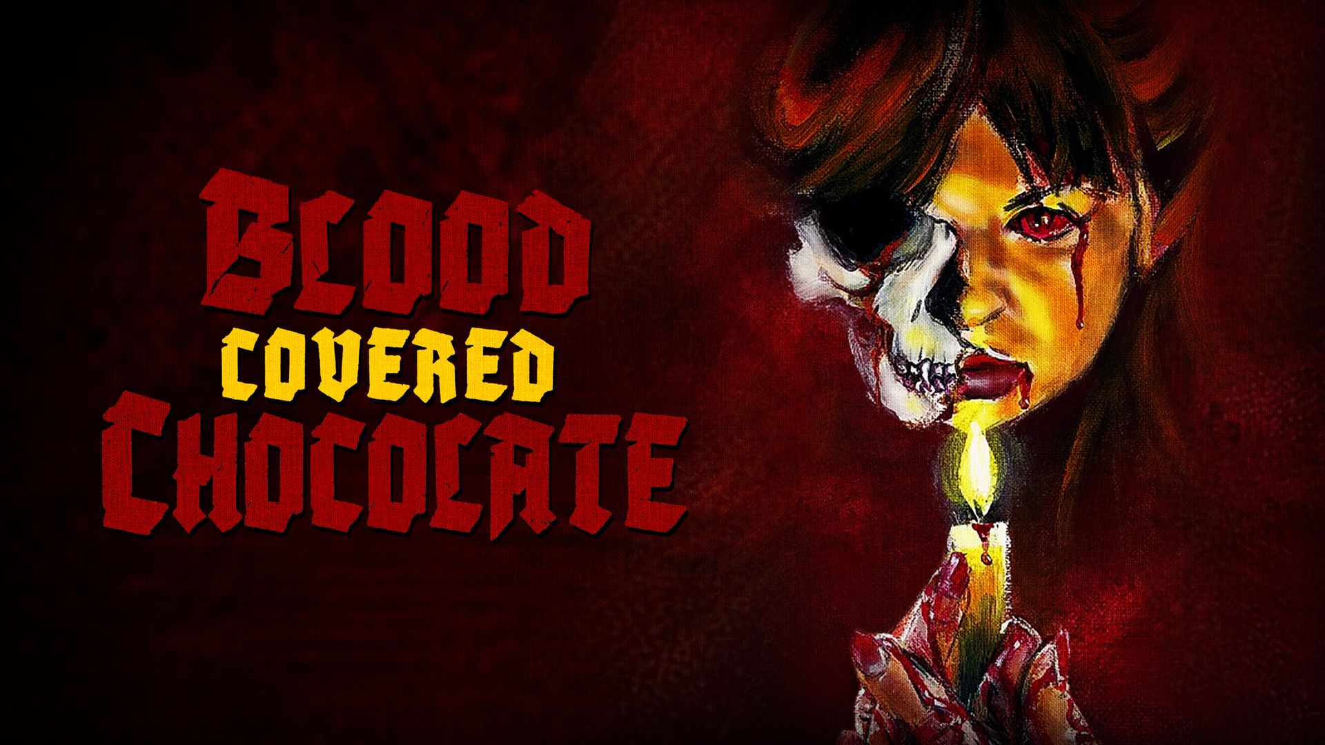 Blood Covered Chocolate background