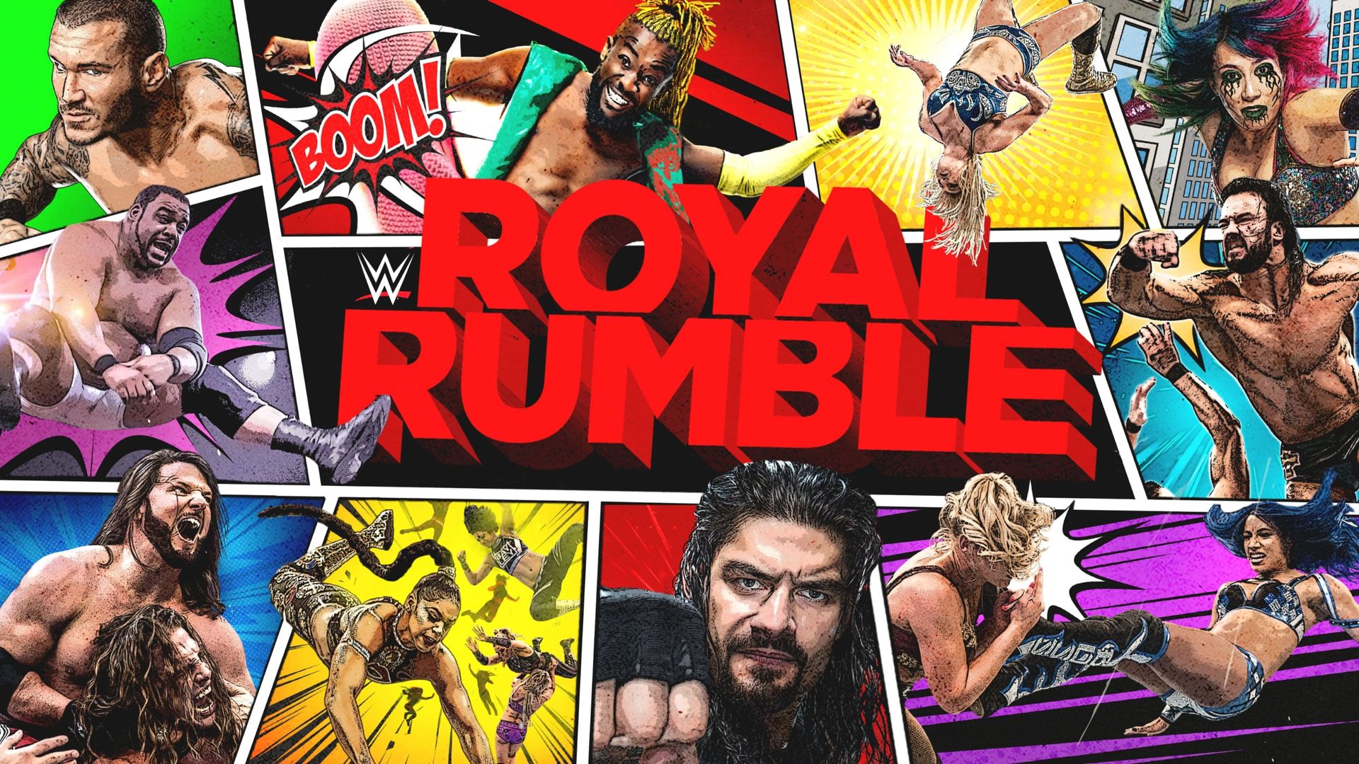 WWE: Royal Rumble background