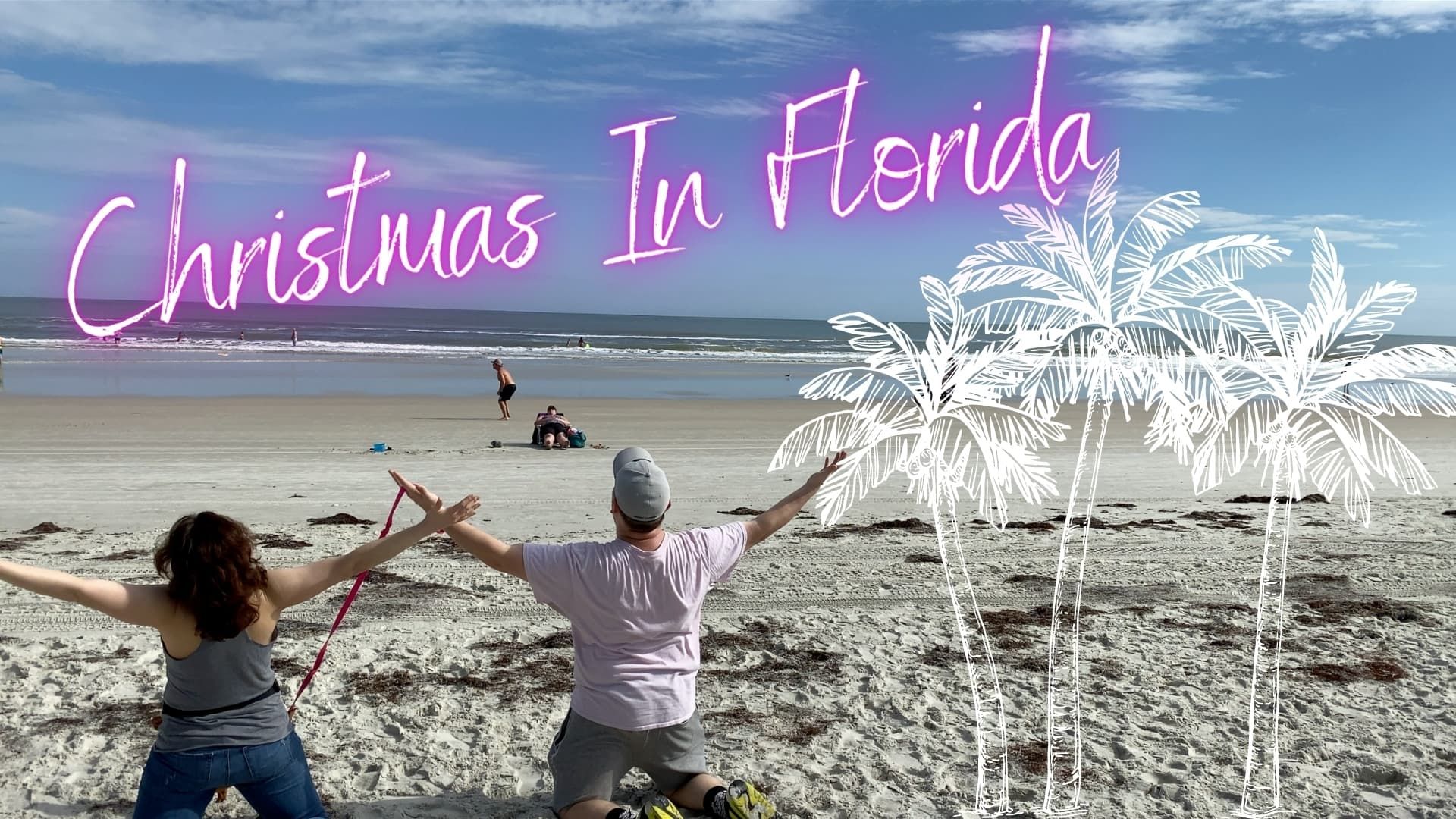 Christmas in Florida background