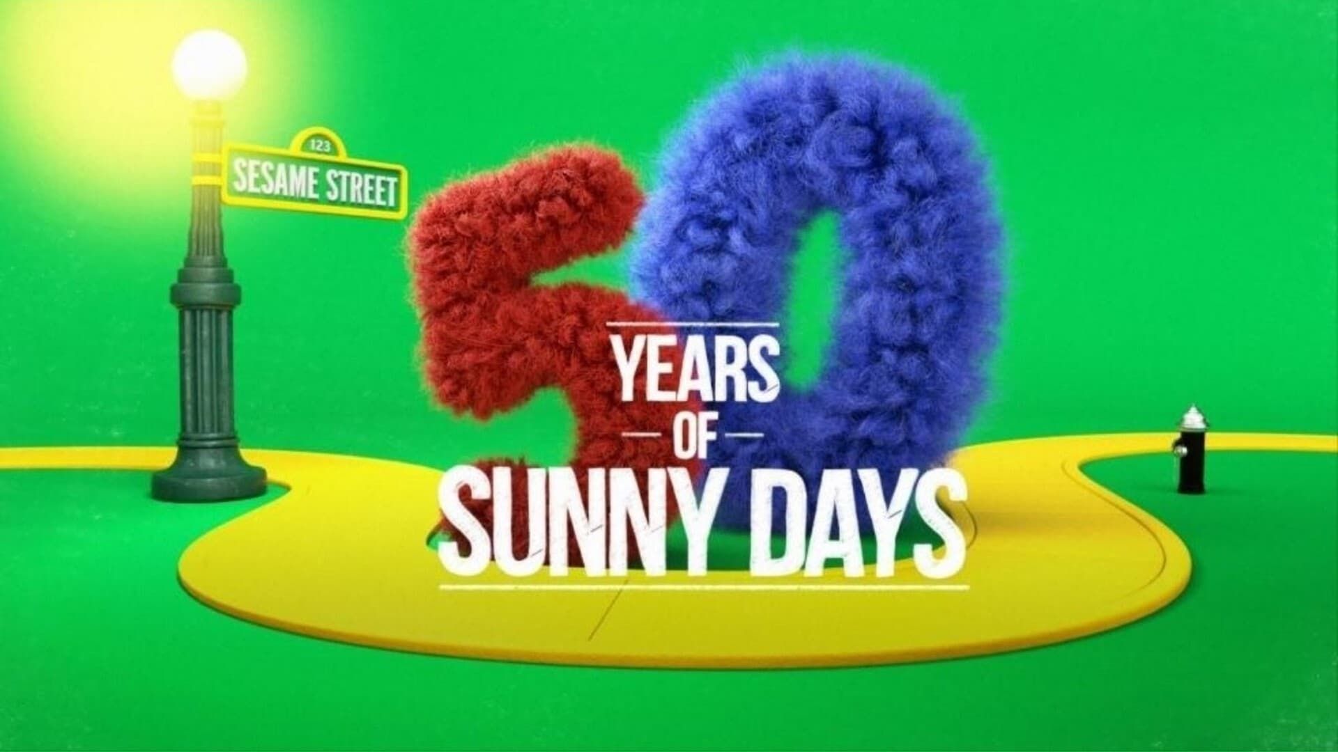 Sesame Street: 50 Years of Sunny Days background