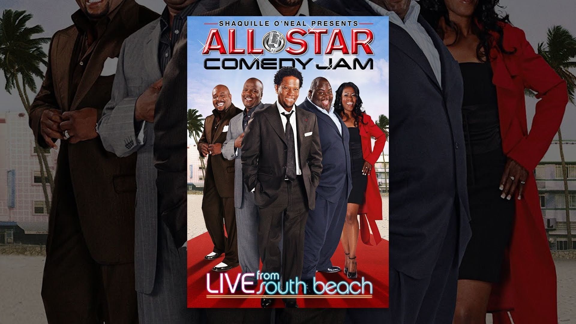 All Star Comedy Jam: Live from South Beach background