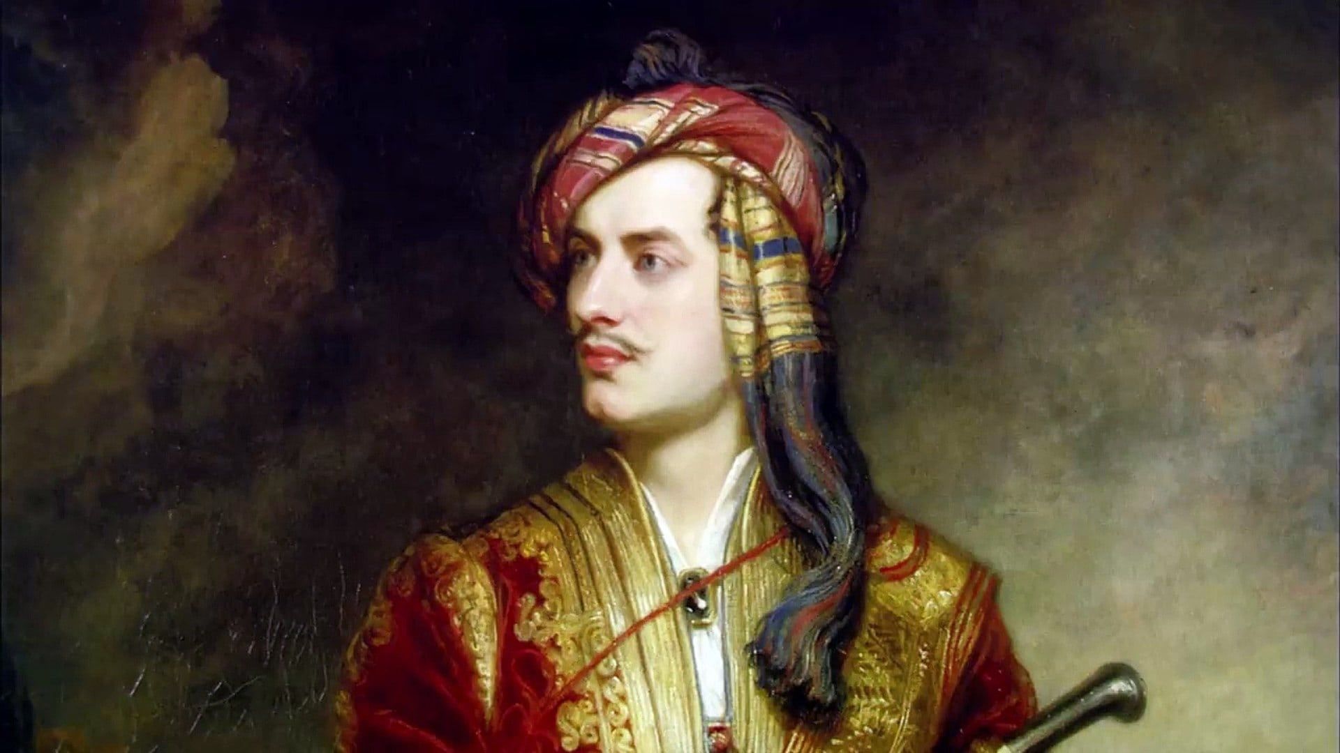 The Scandalous Adventures of Lord Byron background