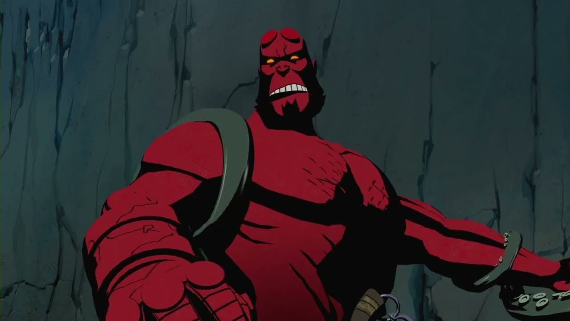 Hellboy Animated: The Dark Below background
