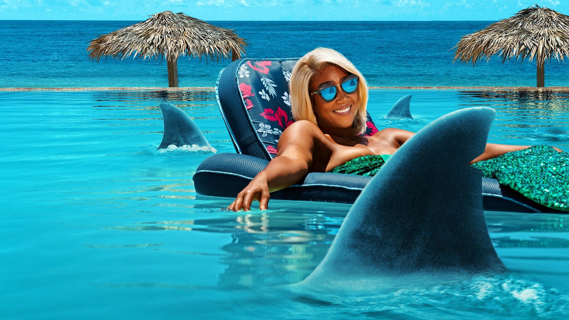 Tiffany Haddish Does Shark Week background