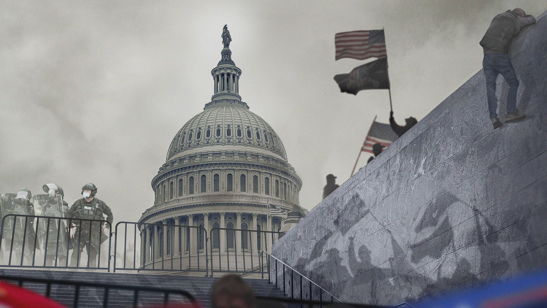 Four Hours at the Capitol background