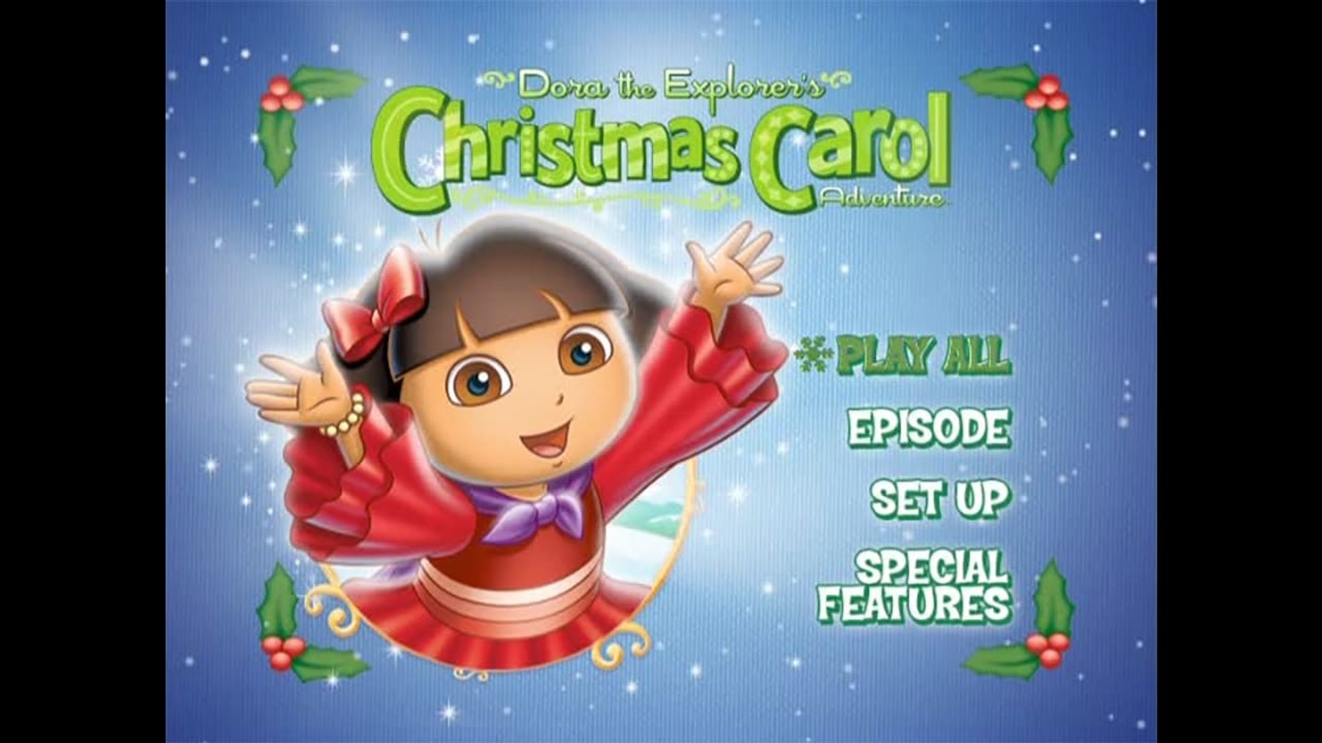 Dora's Christmas Carol Adventure background
