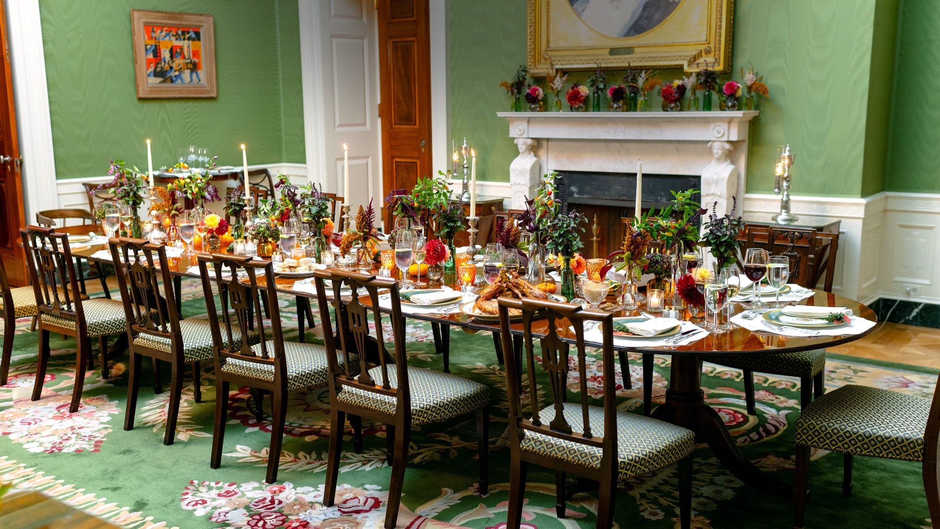 A White House Thanksgiving, background