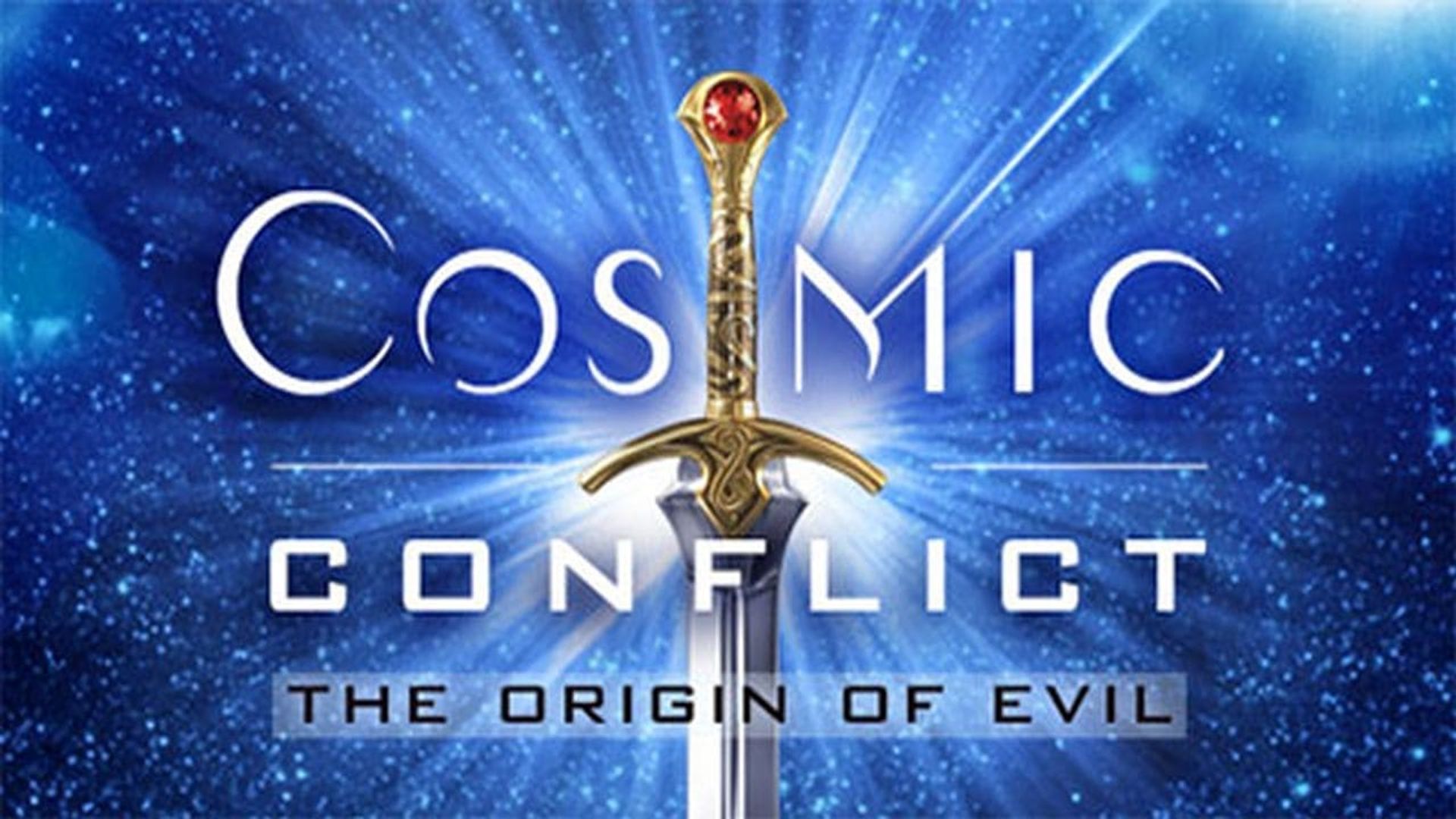 Cosmic Conflict: The Origin of Evil background