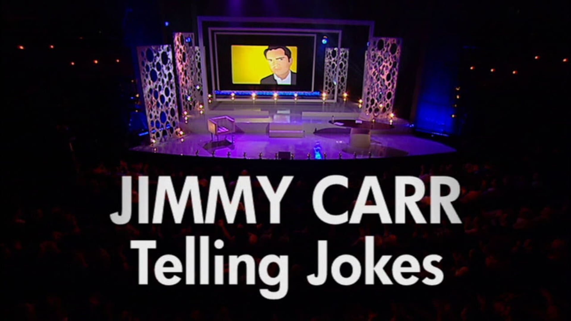 Jimmy Carr: Telling Jokes background