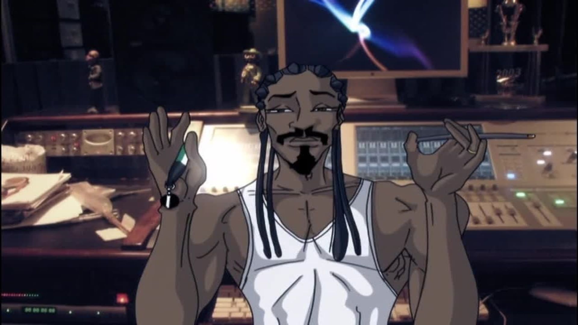 Bigg Snoop Dogg Presents: The Adventures of Tha Blue Carpet Treatment background