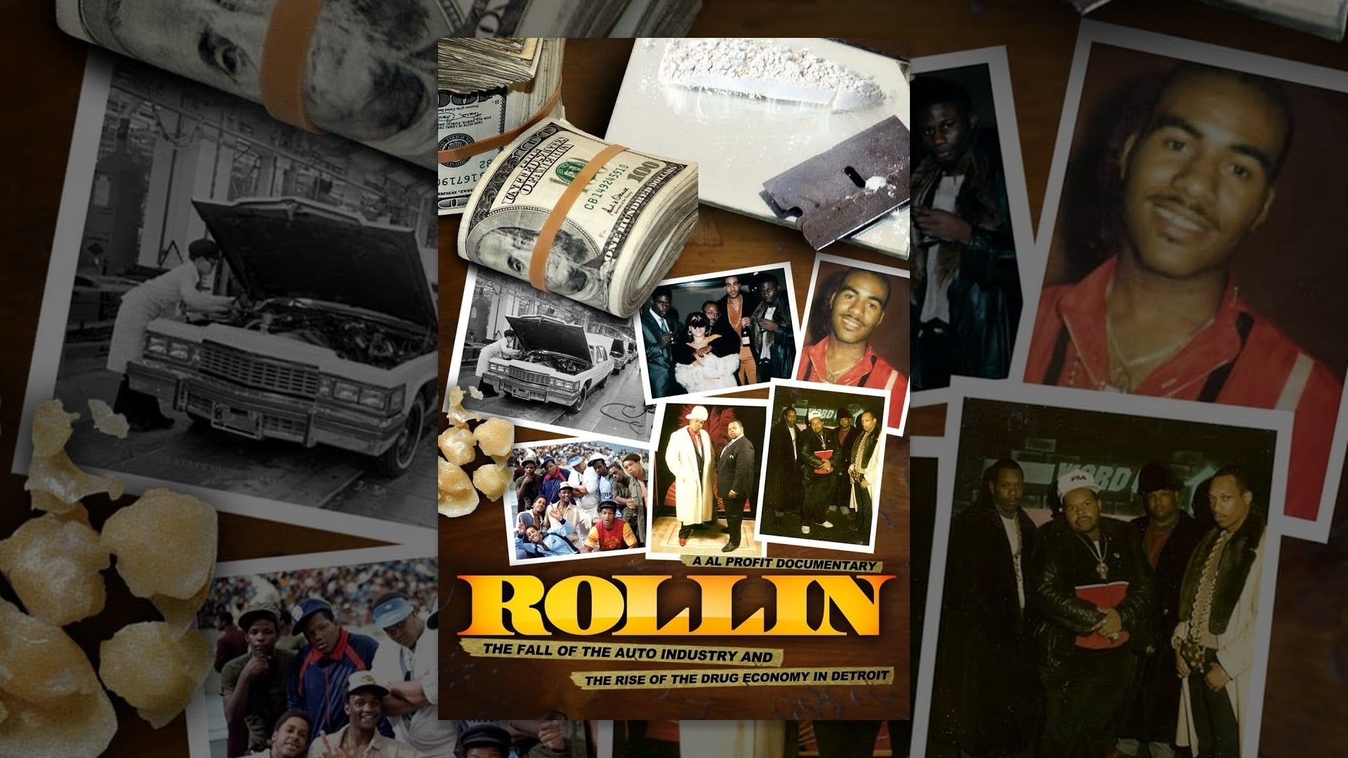 Rollin: The Decline of the Auto Industry and Rise of the Drug Economy in Detroit background
