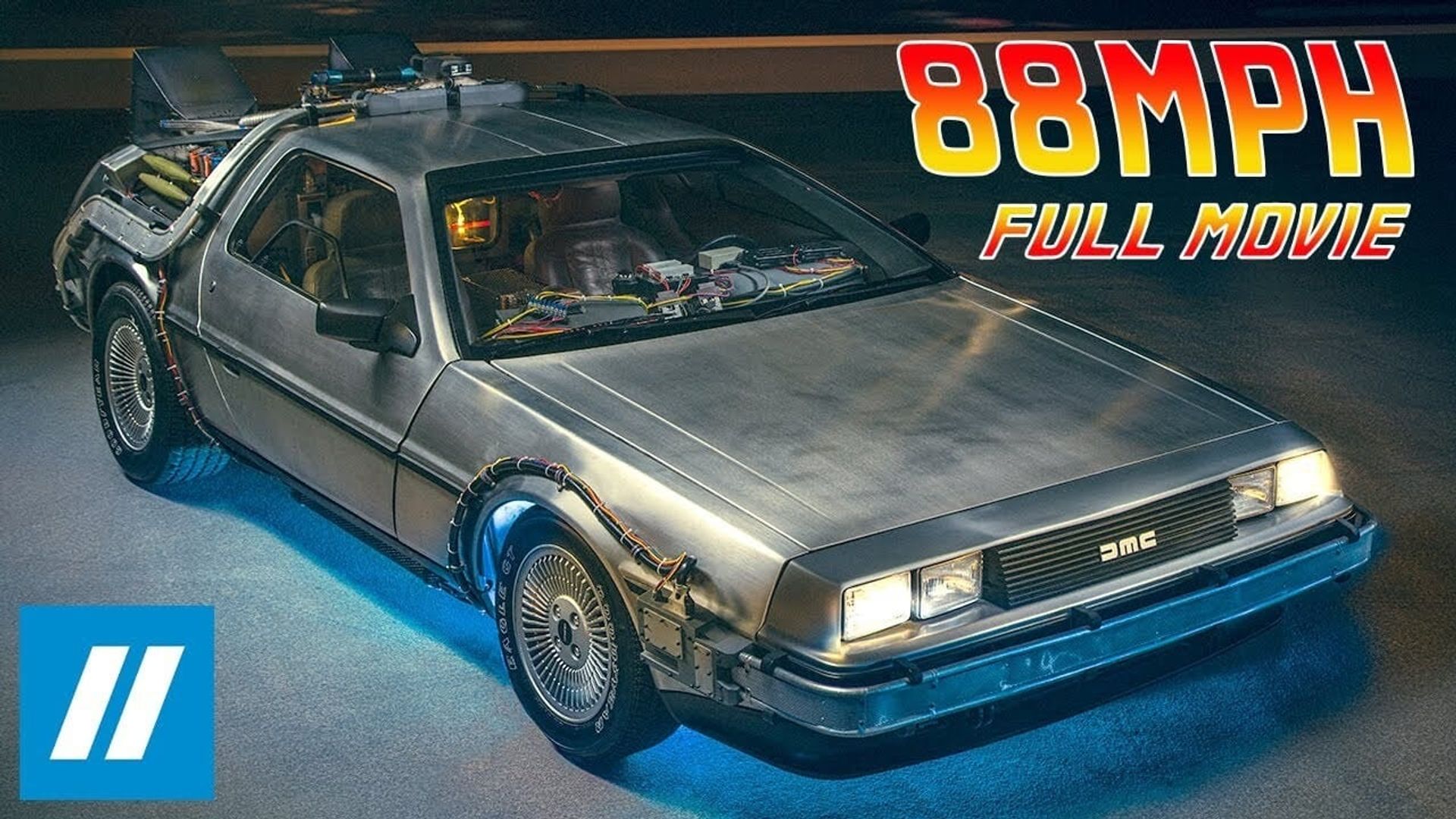 88MPH: The Story of the DeLorean Time Machine background