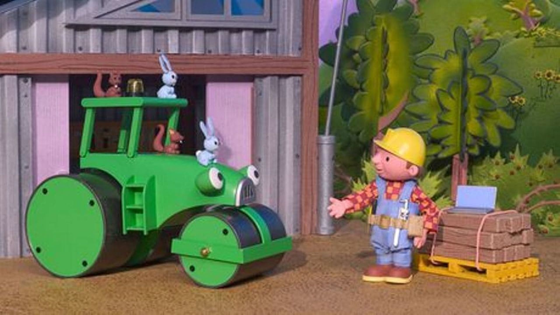 Bob the Builder on Site: Roads and Bridges background