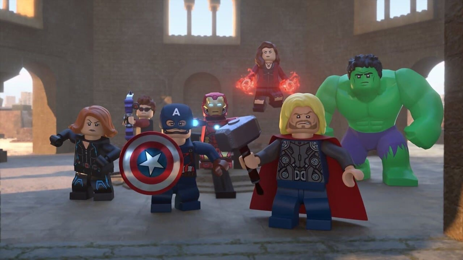 LEGO Marvel Avengers: Time Twisted background