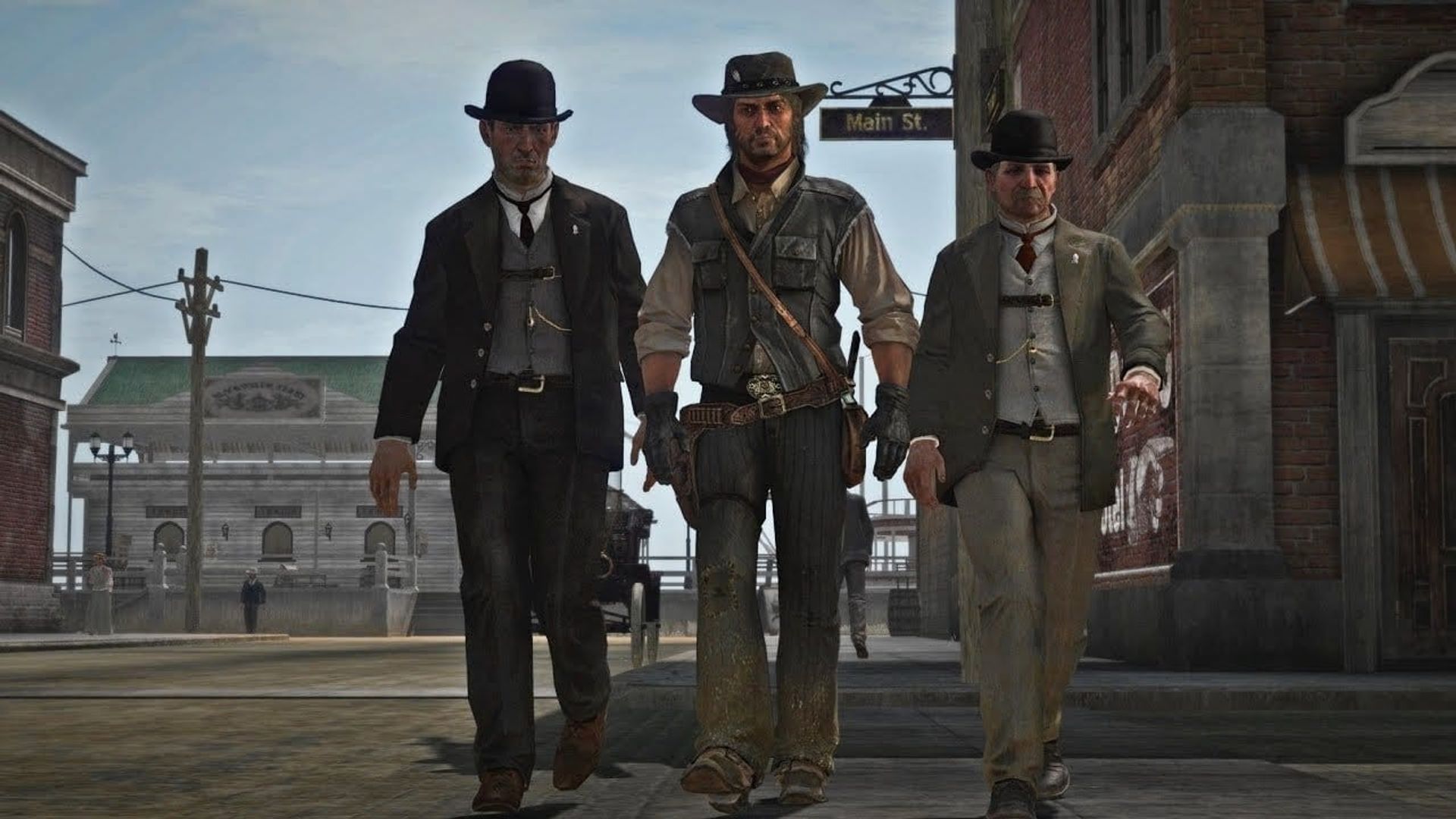 Red Dead Redemption: The Man from Blackwater background