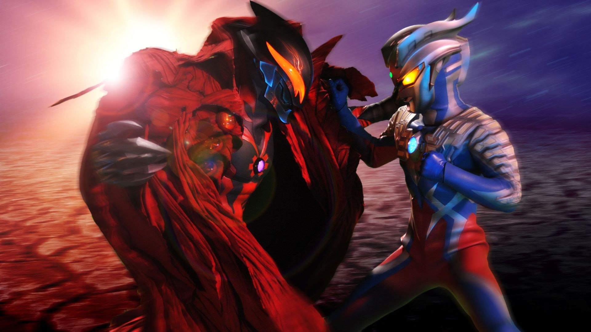 Ultraman Zero: The Revenge of Belial background