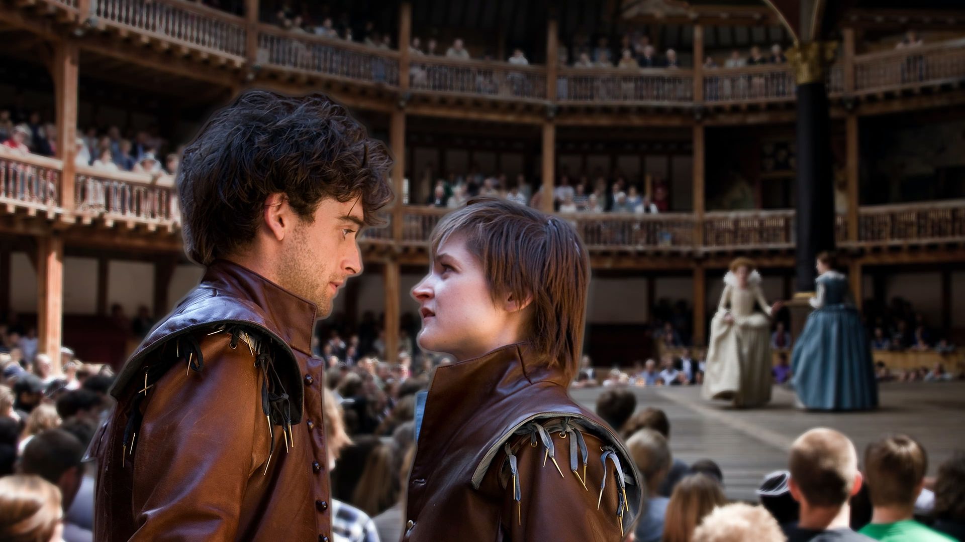 'As You Like It' at Shakespeare's Globe Theatre background