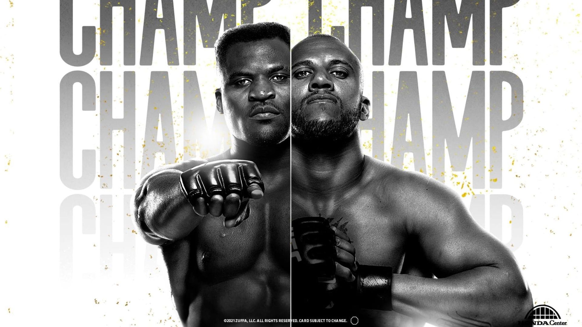 UFC 270: Ngannou vs. Gane background