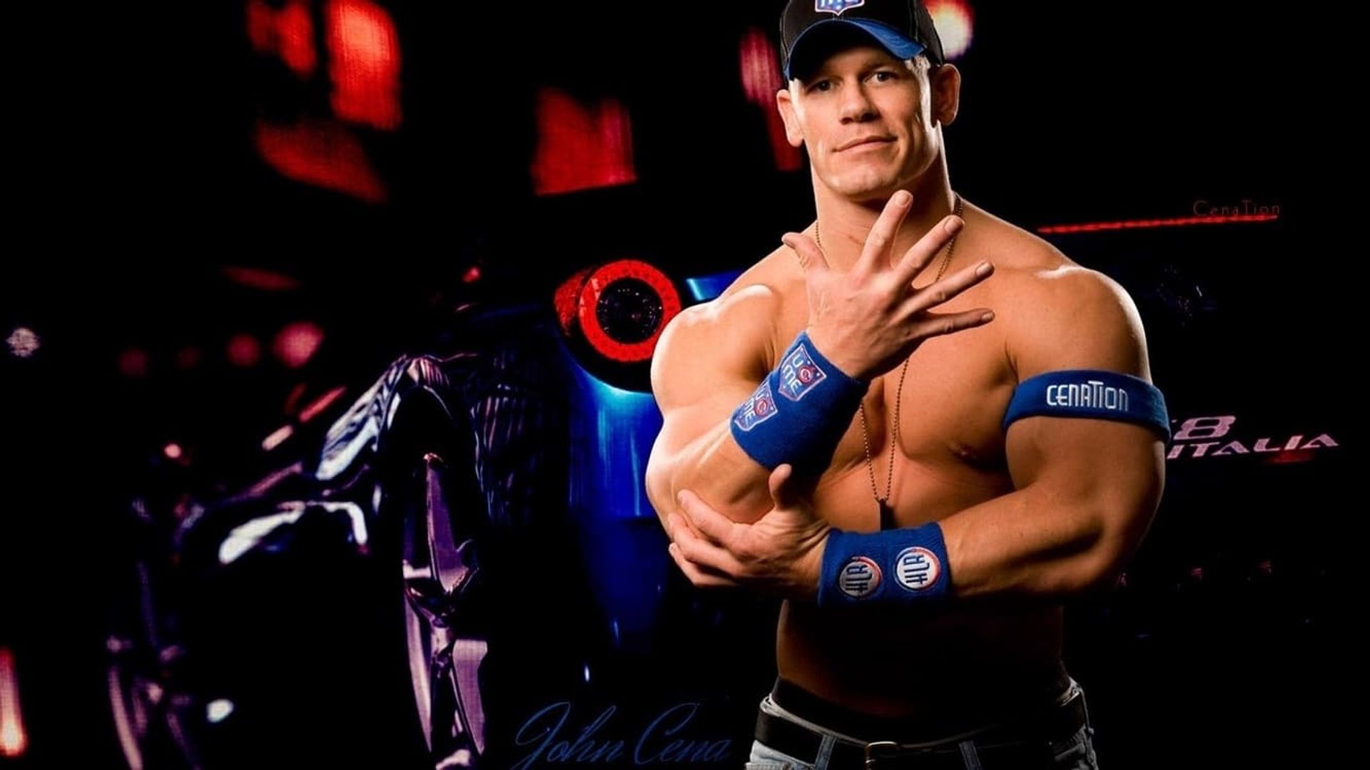 The John Cena Experience background