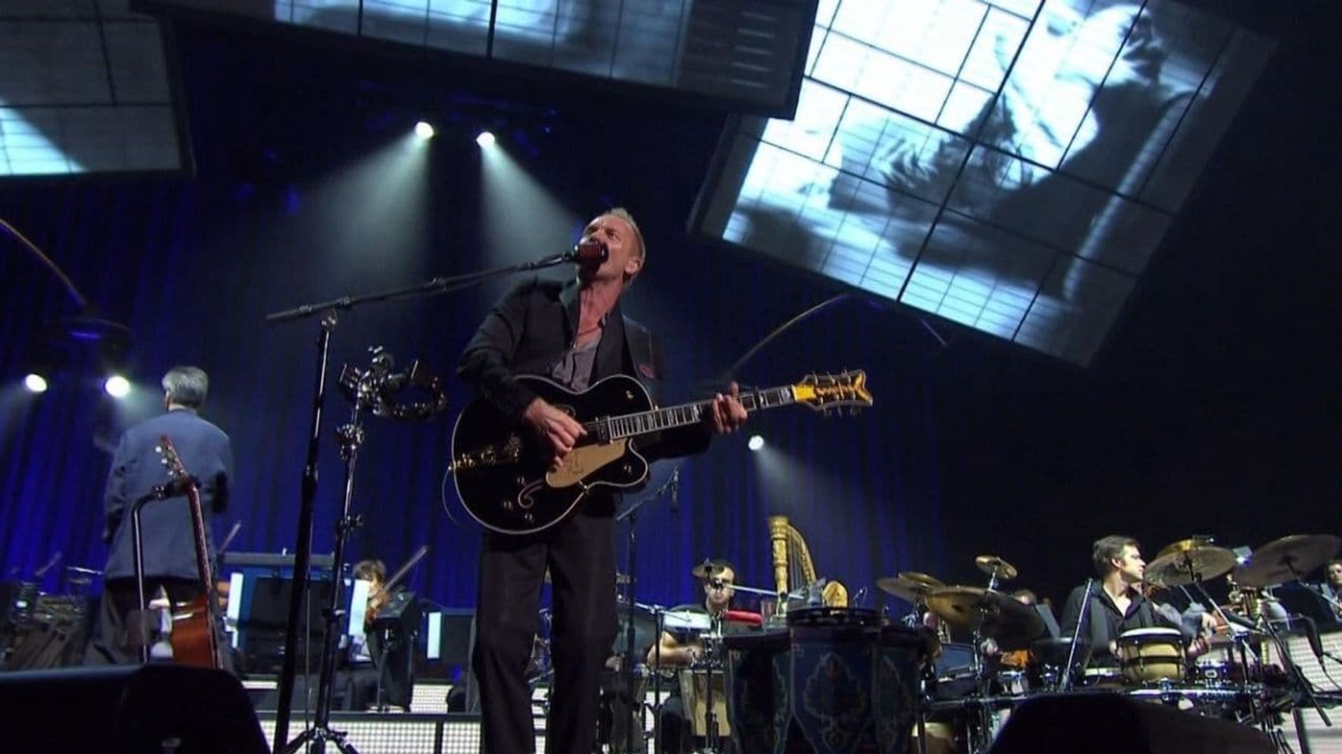Sting: Live in Berlin background