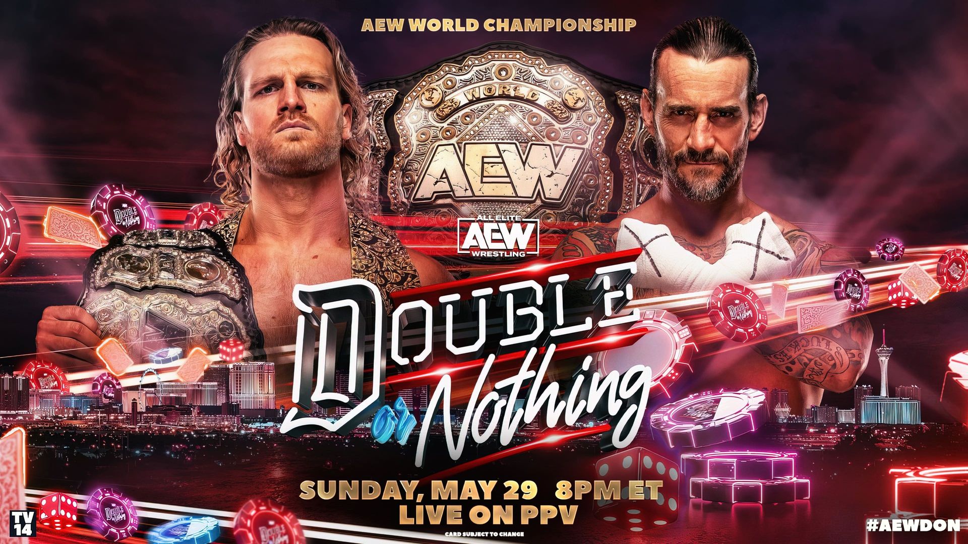 All Elite Wrestling: Double or Nothing background