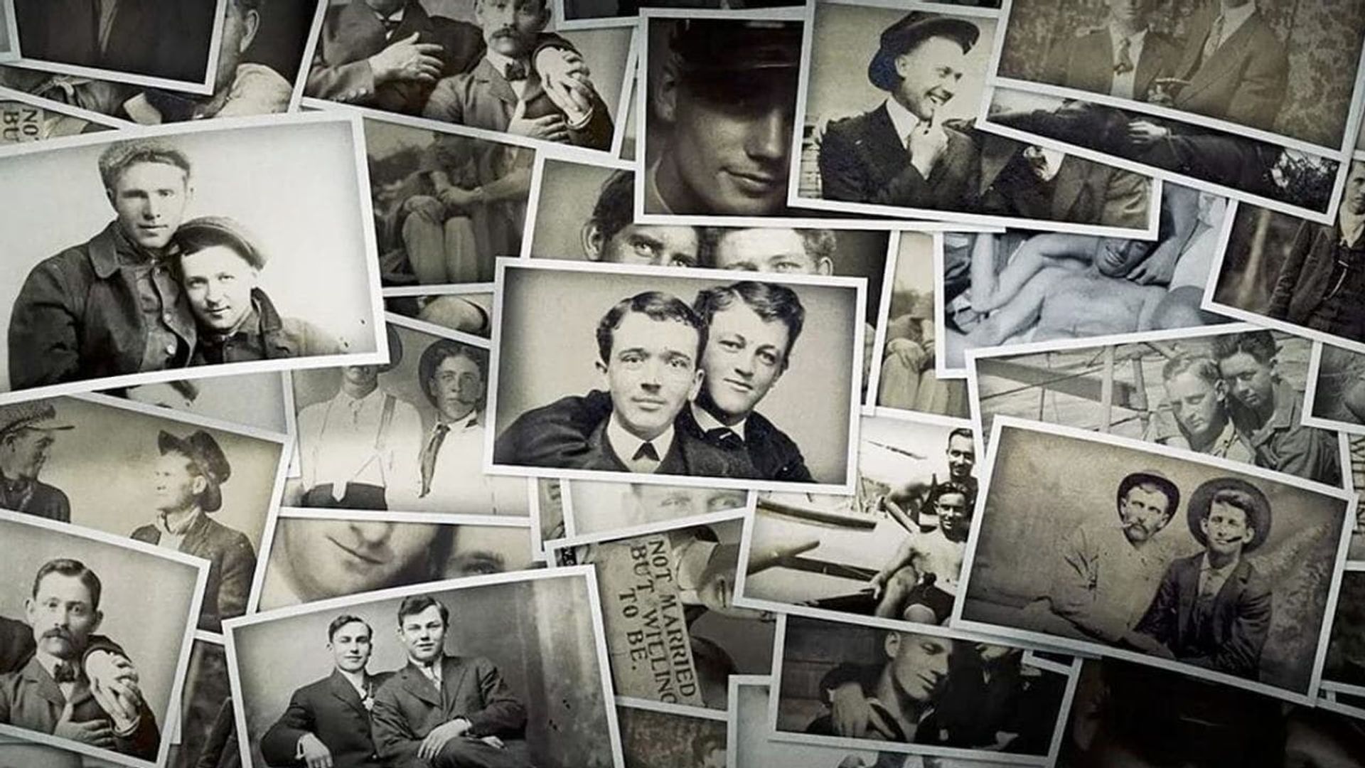 100 Years of Men in Love: The Accidental Collection background