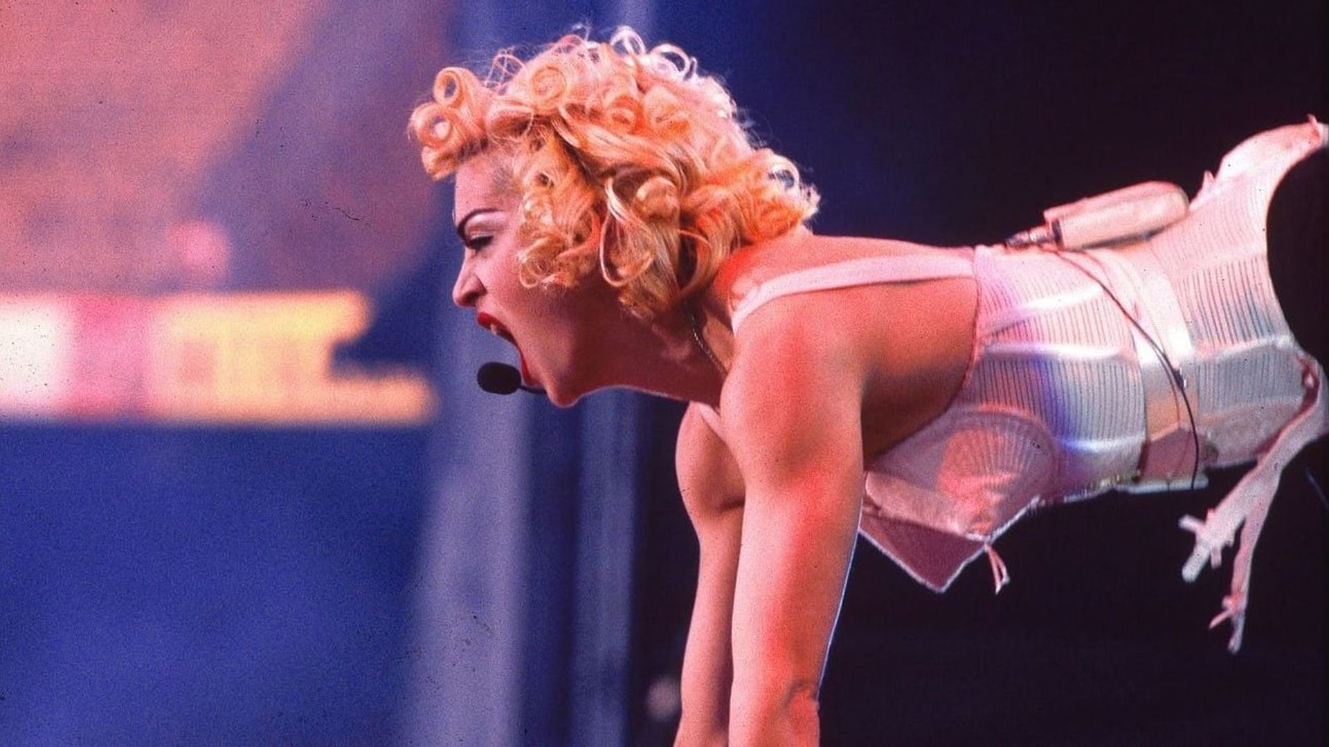 Madonna: Live! Blond Ambition World Tour 90 from Barcelona Olympic Stadium background
