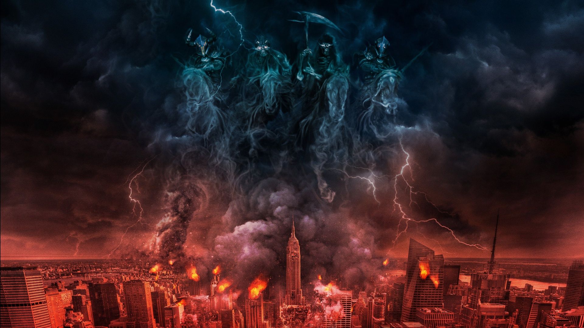 4 Horsemen: Apocalypse background