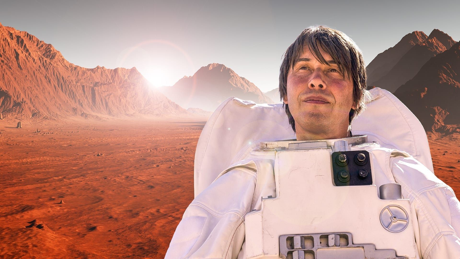 Brian Cox: Seven Days on Mars background