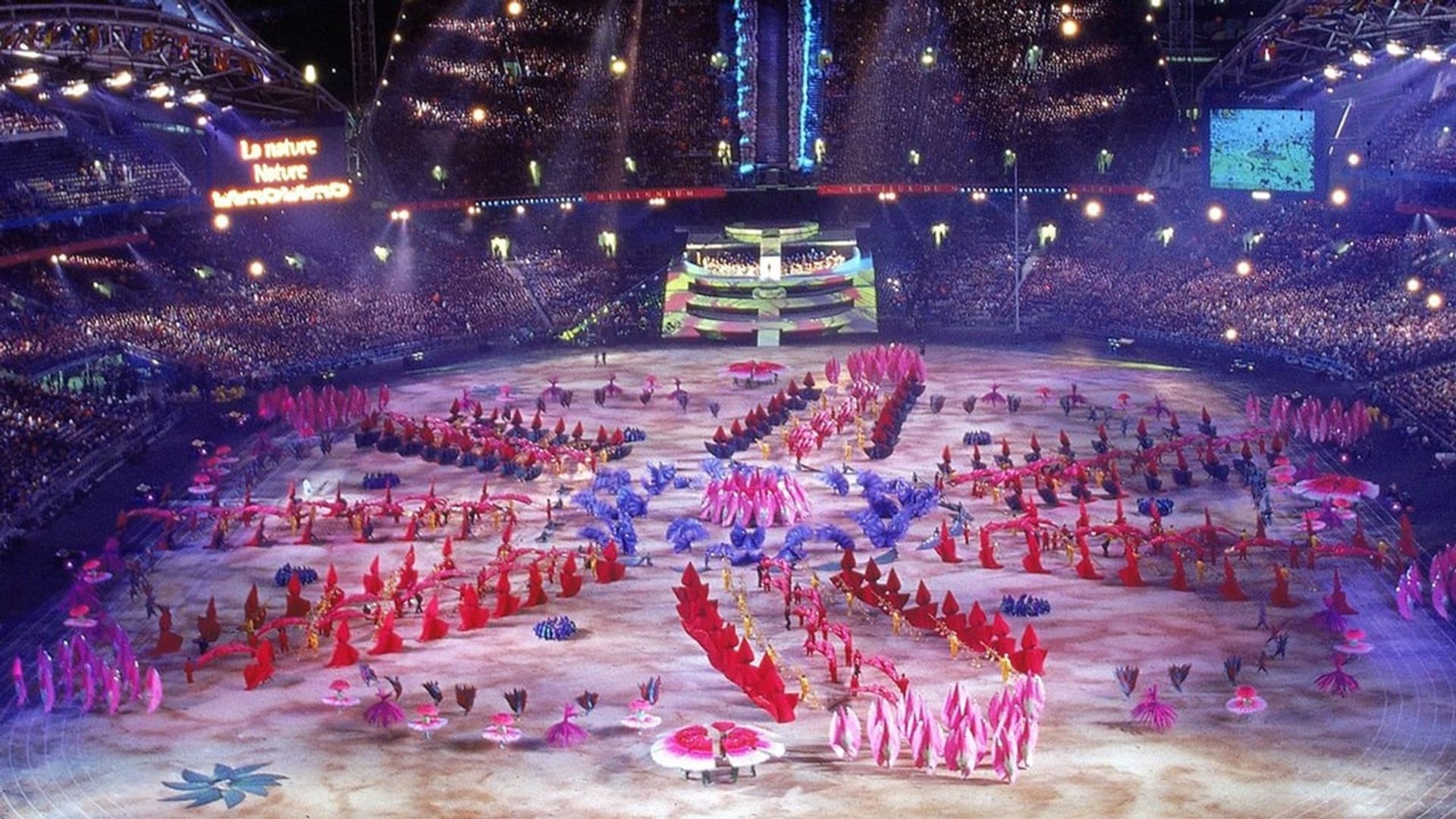 Sydney 2000 Olympics Opening Ceremony background