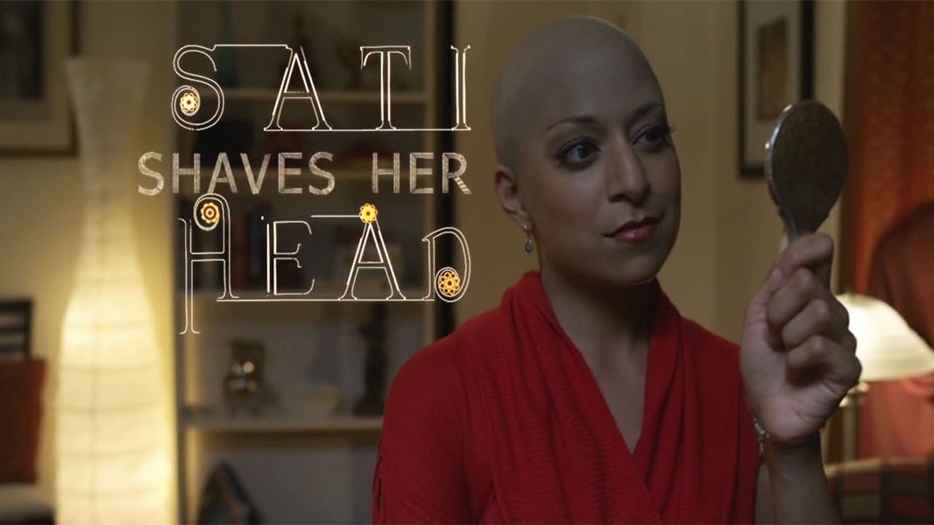 Sati Shaves Her Head background