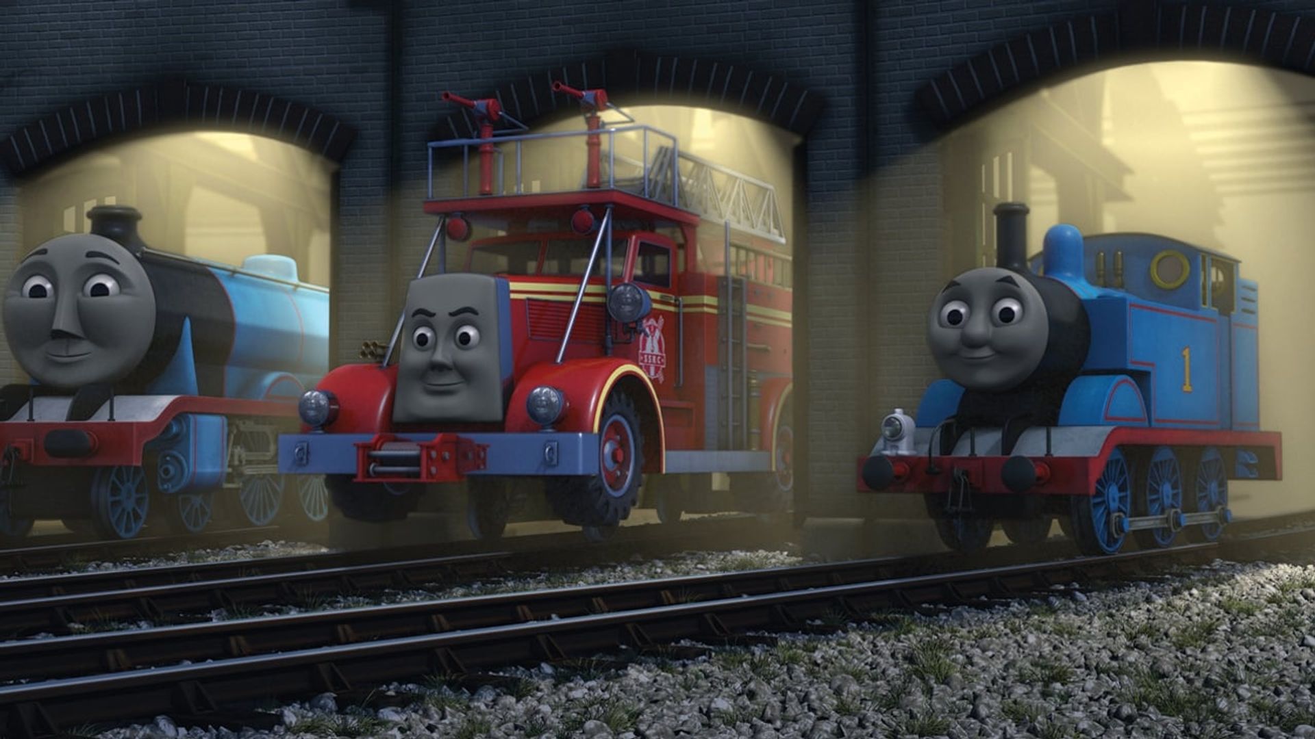 Thomas & Friends: Day of the Diesels background