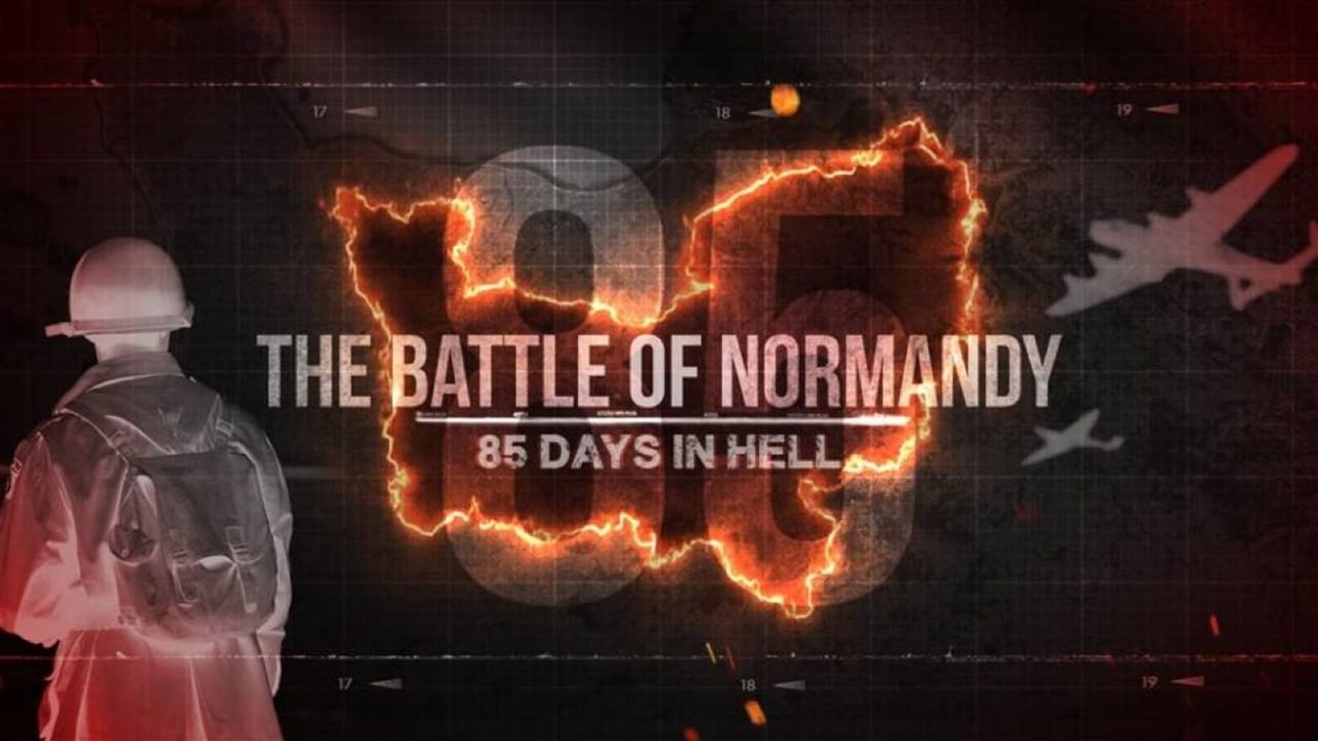 The Battle of Normandy: 85 Days in Hell background