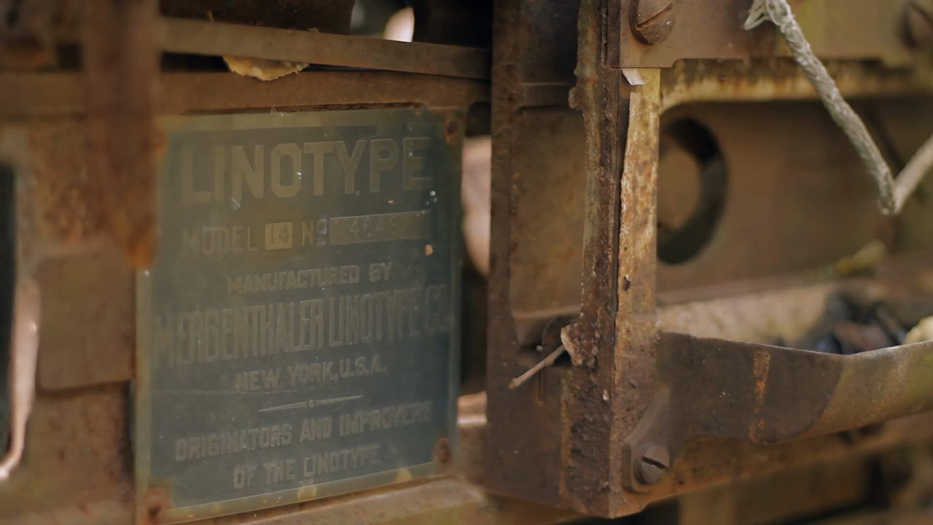 Linotype: The Film background