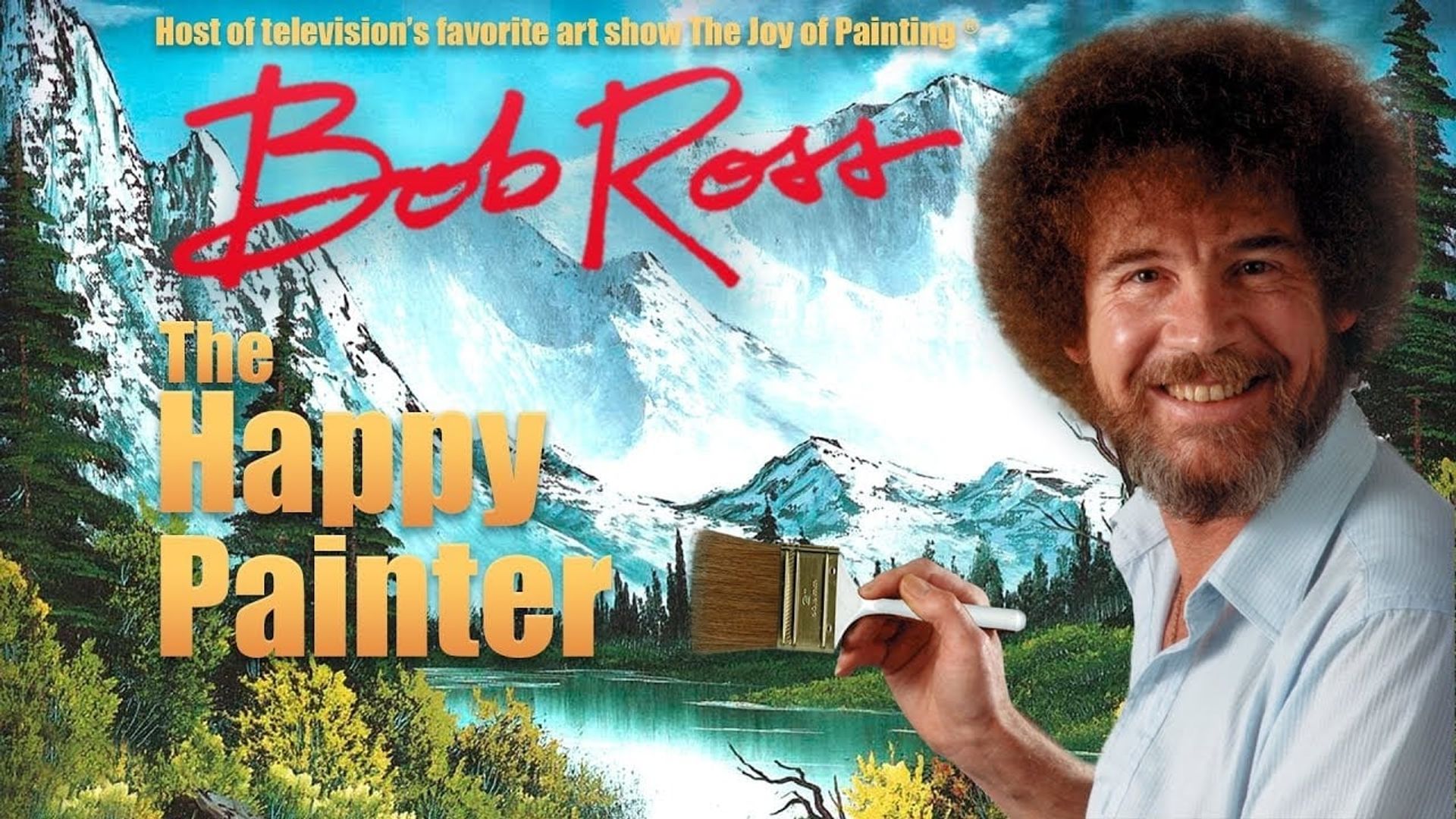 Bob Ross: The Happy Painter background