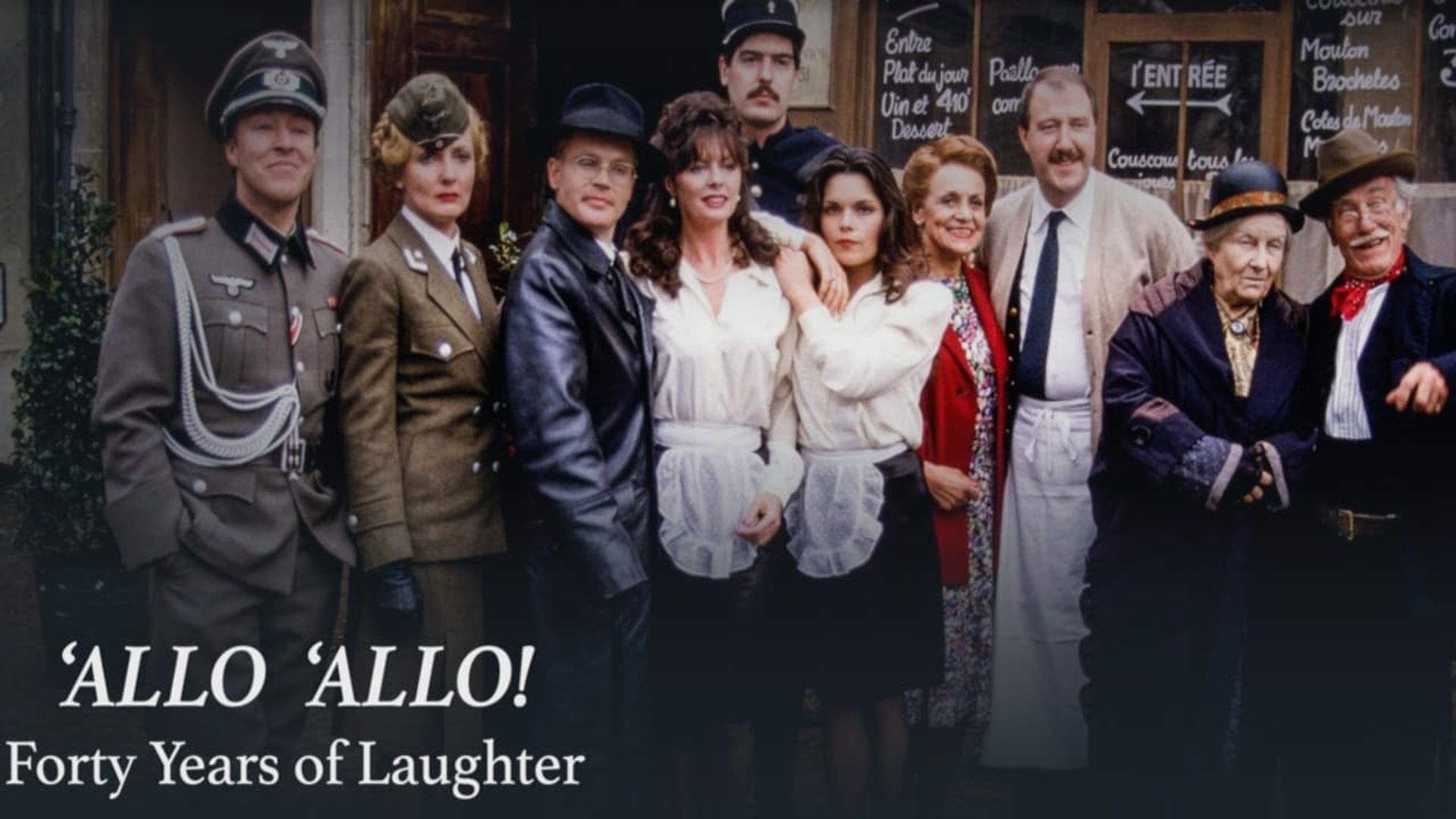 'Allo 'Allo! Forty Years of Laughter background