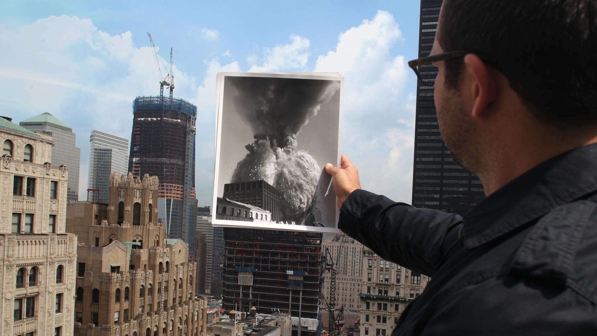 9/11: Stories in Fragments background