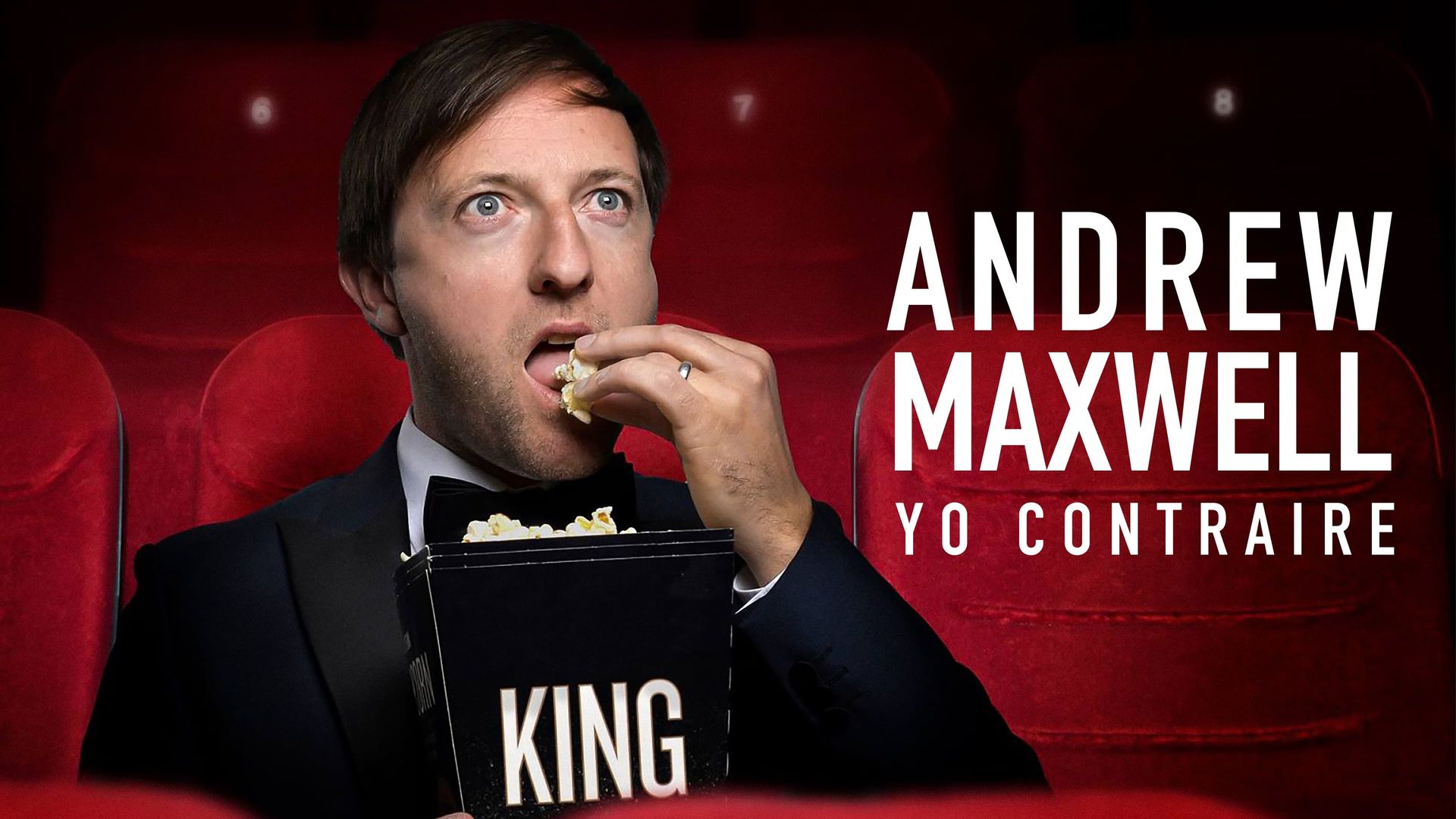 Andrew Maxwell: Yo Contraire background