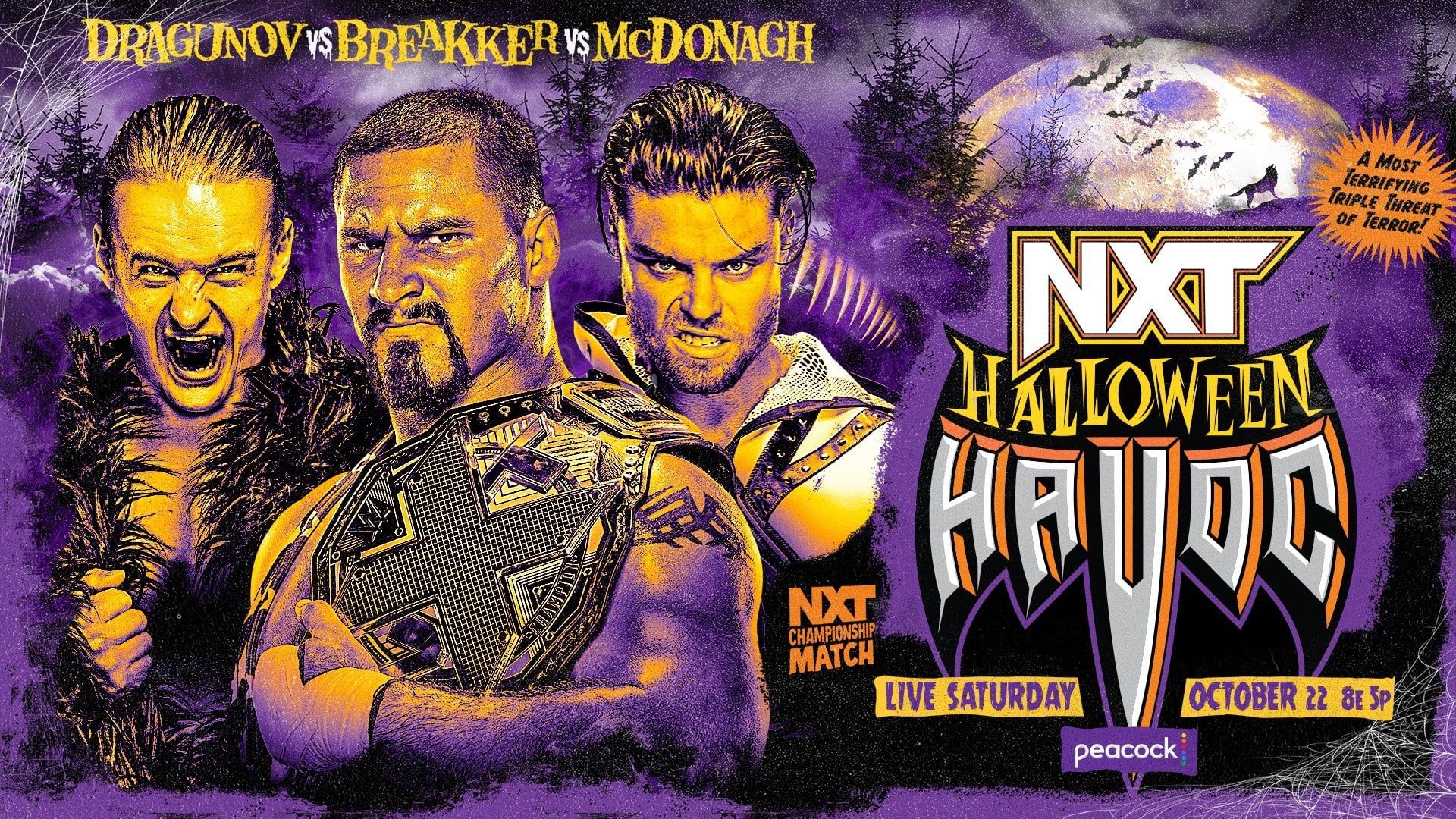 NXT Halloween Havoc background