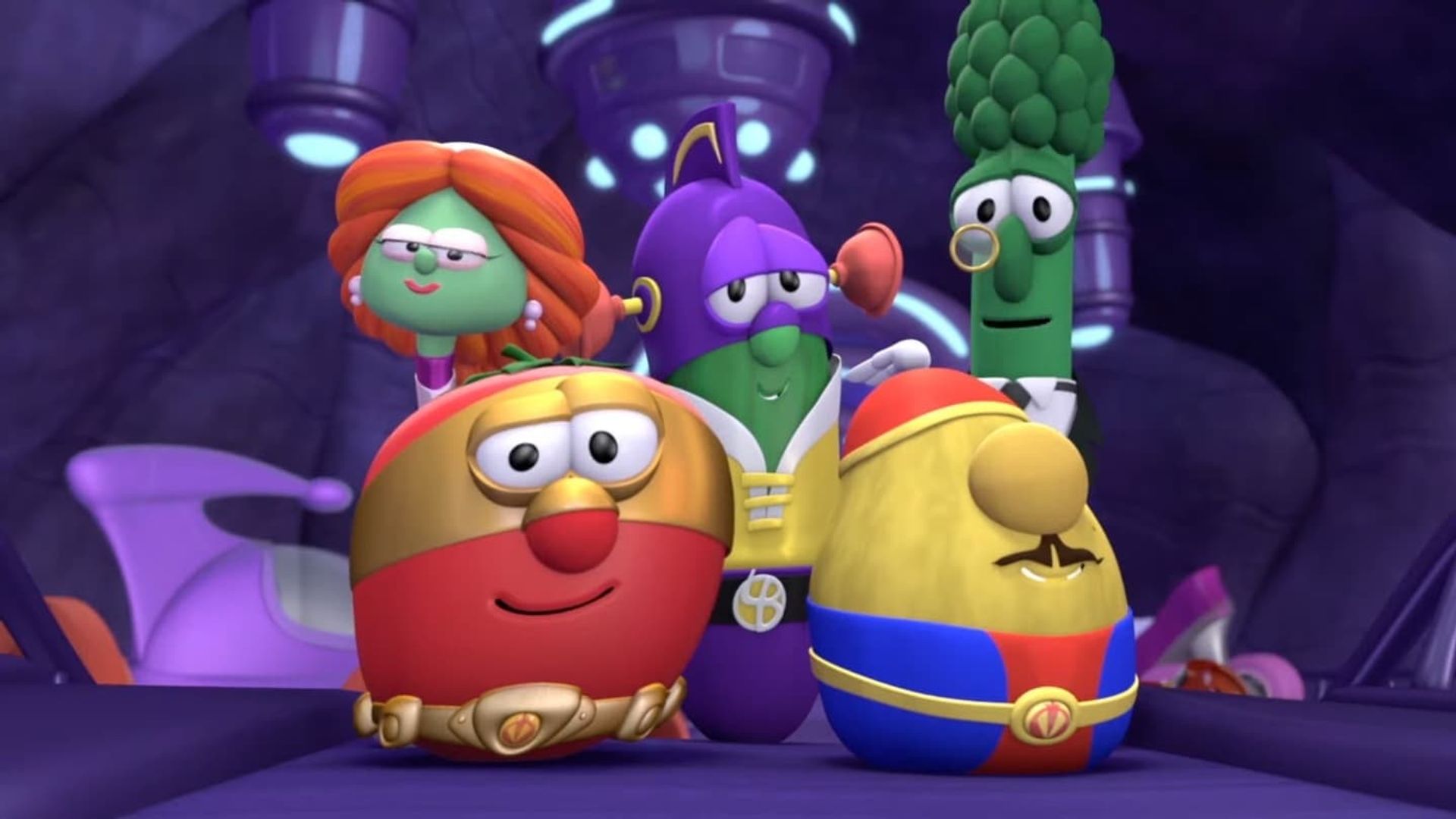 VeggieTales: The League of Incredible Vegetables background