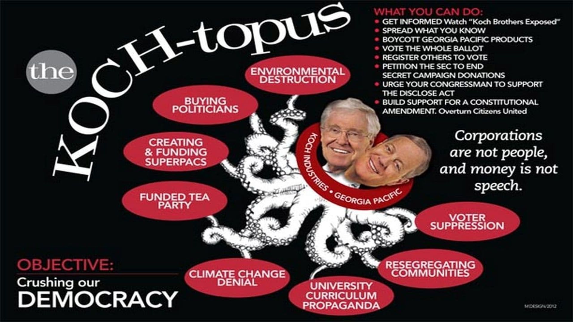 Koch Brothers Exposed background