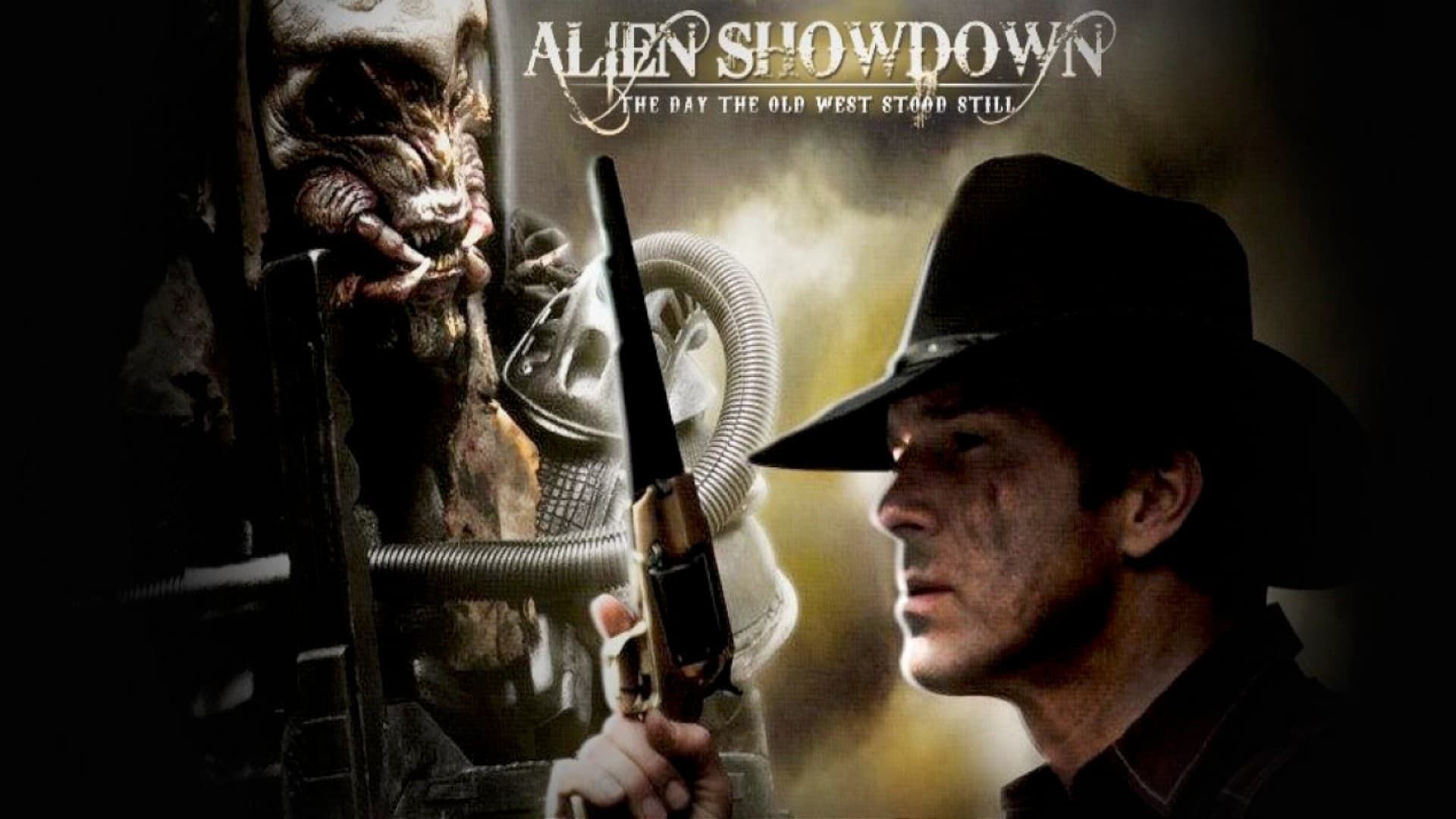 Alien Showdown: The Day the Old West Stood Still background