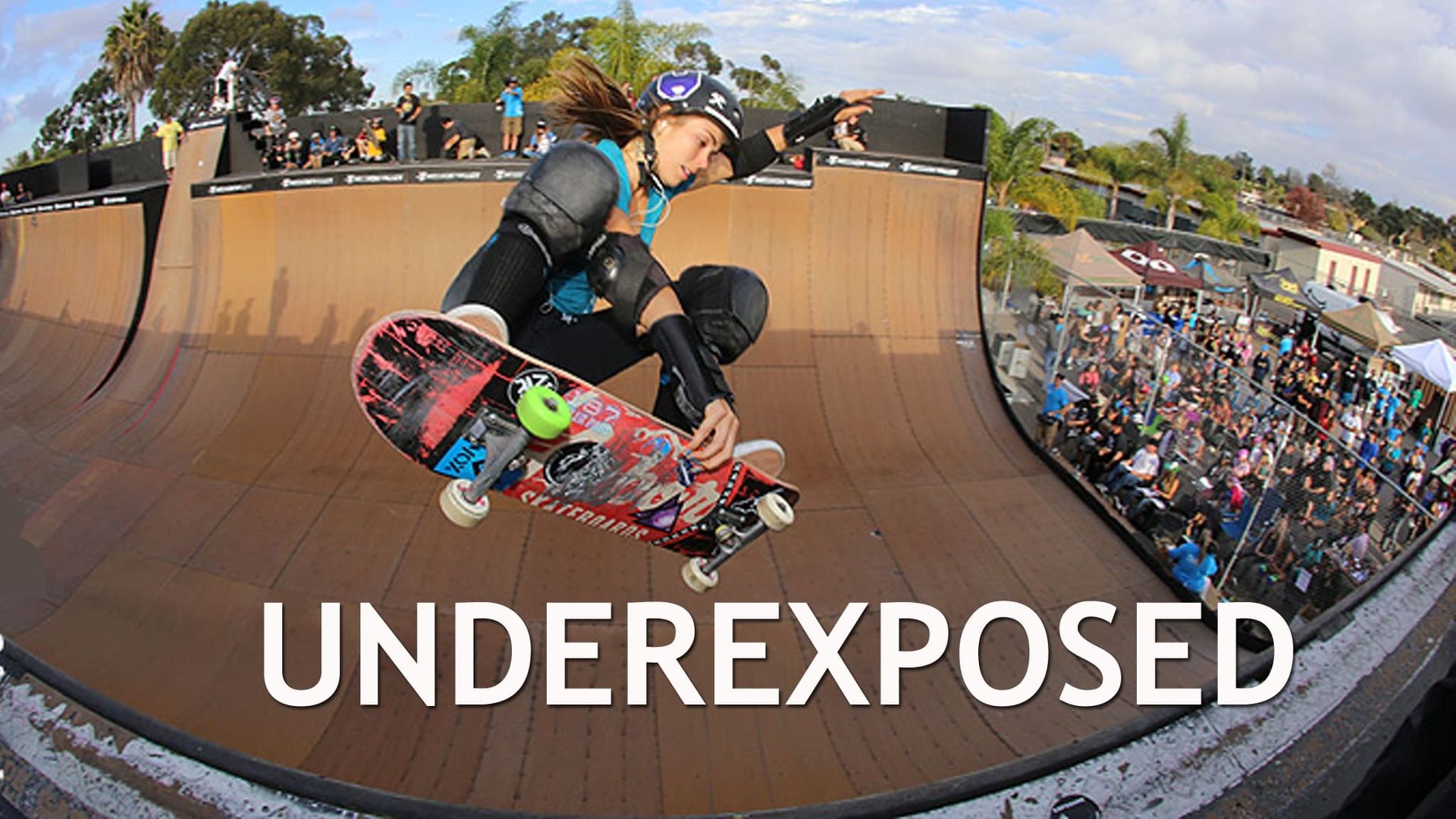 Underexposed: A Women's Skateboarding Documentary background