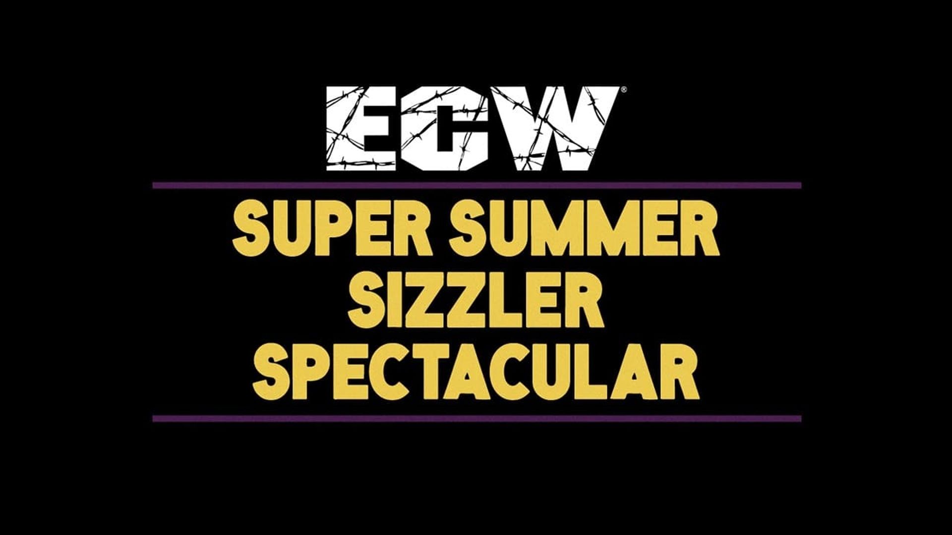 ECW Super Summer Sizzler Spectacular background