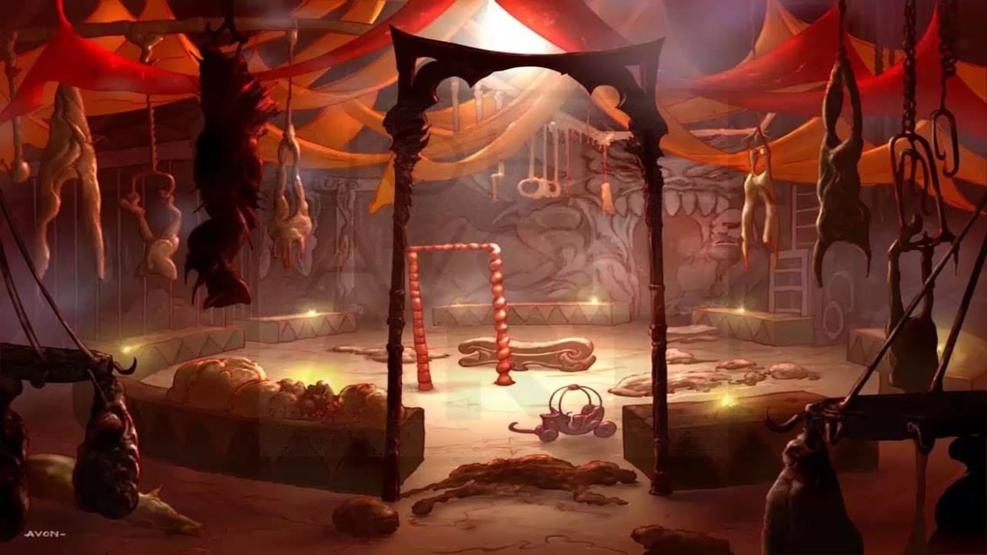 Circus of Dread background