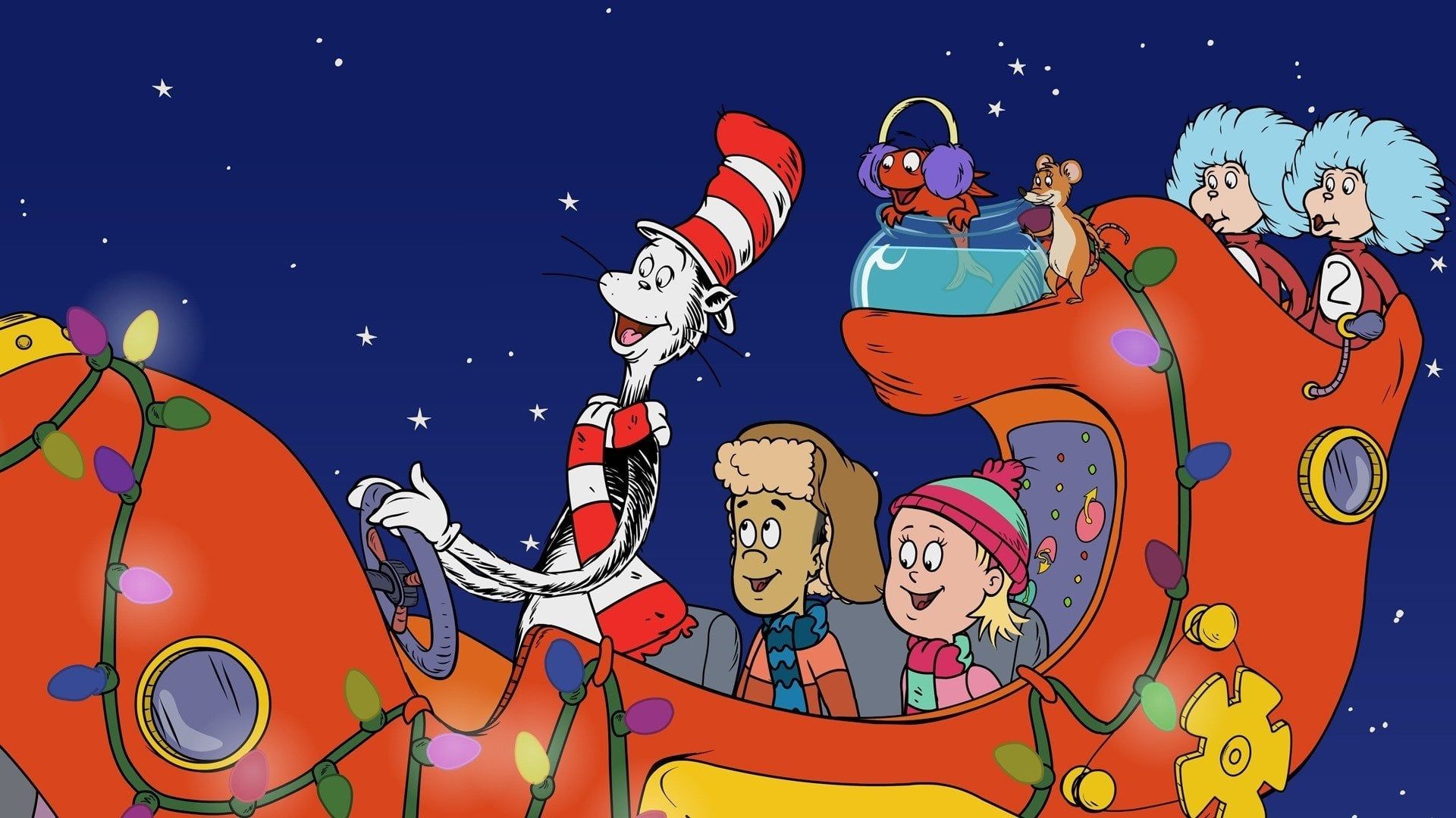 The Cat in the Hat Knows a Lot About Christmas! background