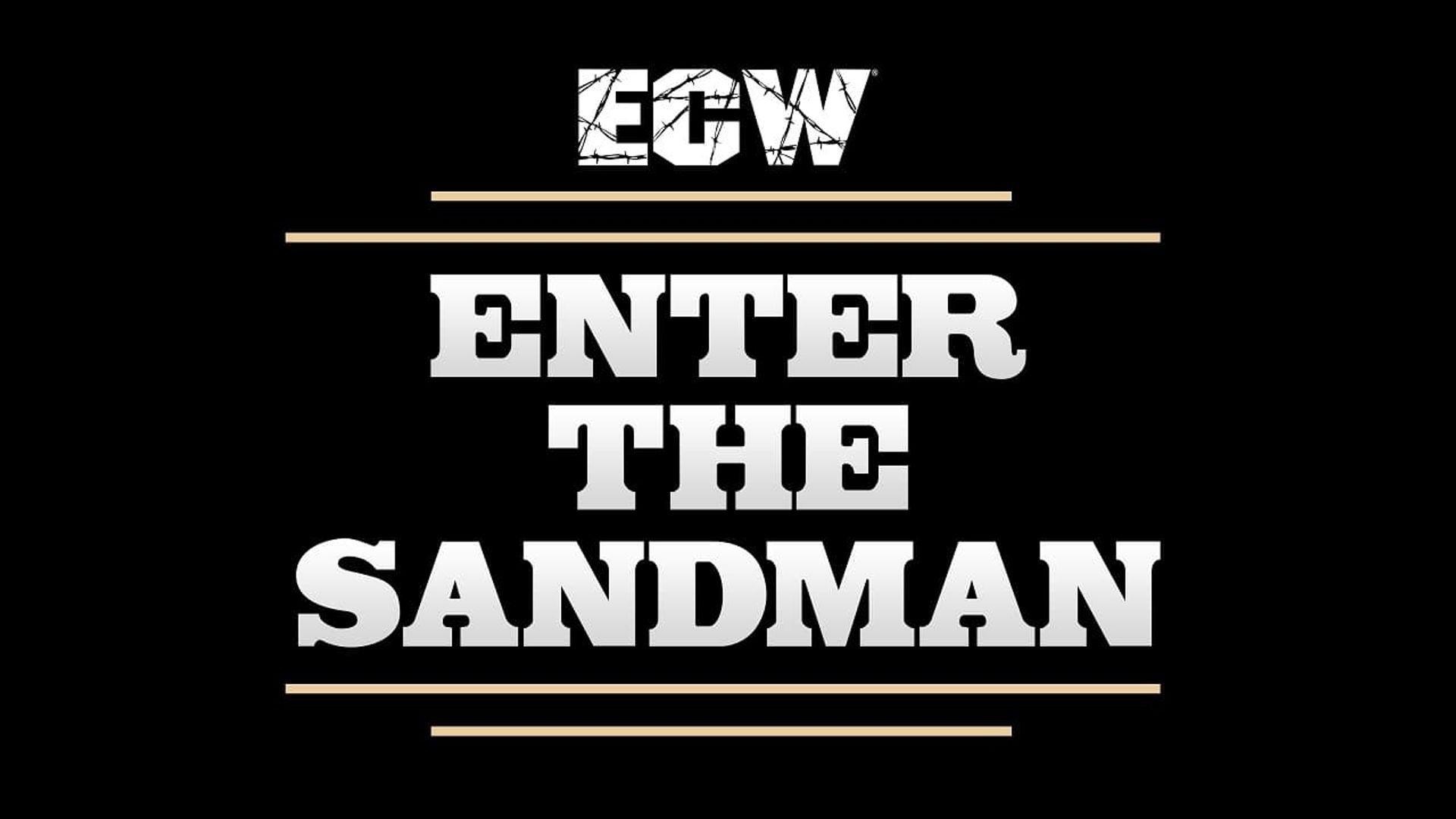 ECW Enter Sandman background