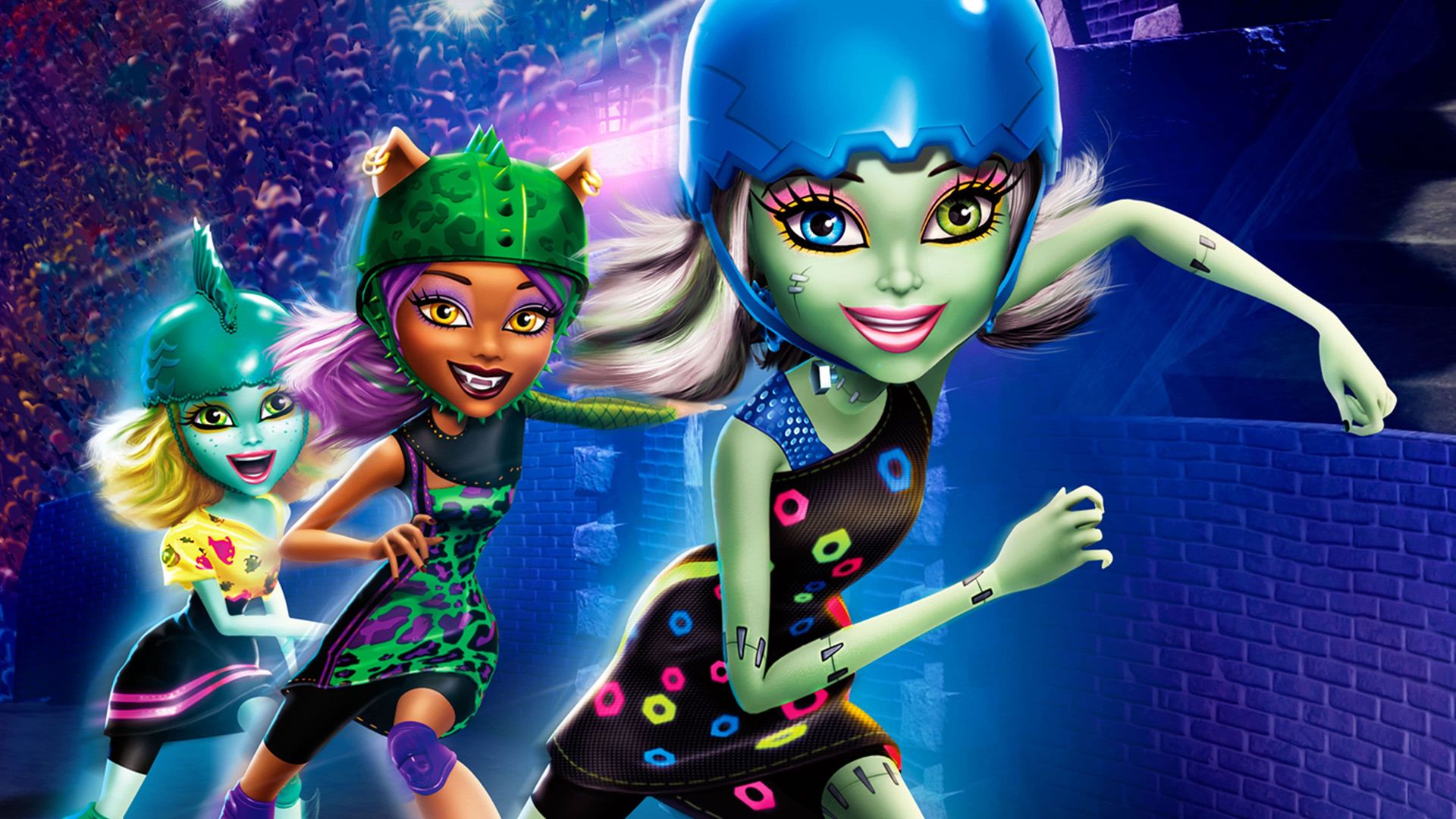 Monster High: Friday Night Frights background